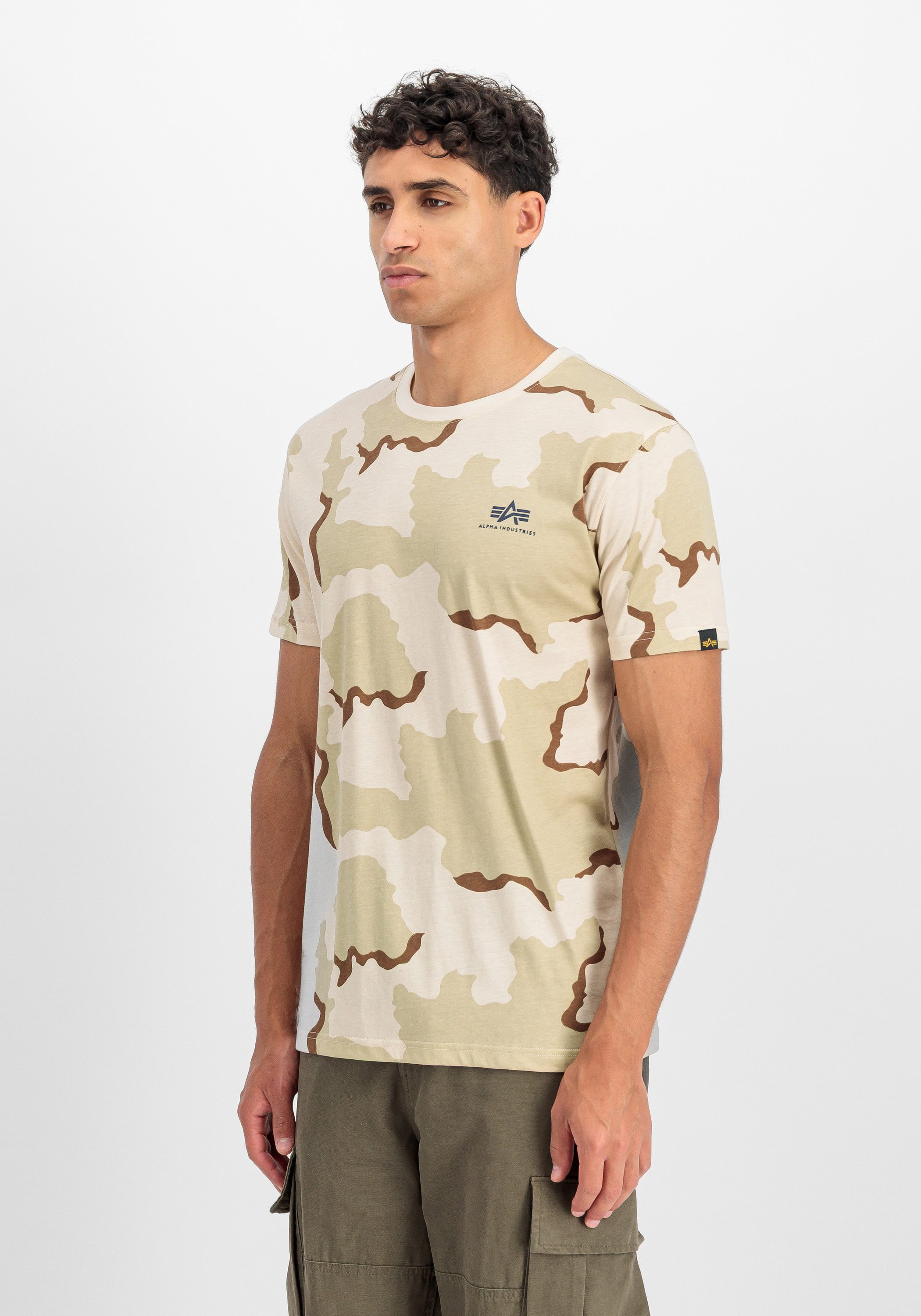 Alpha Industries T-Shirt Backprint T-Shirt Camo