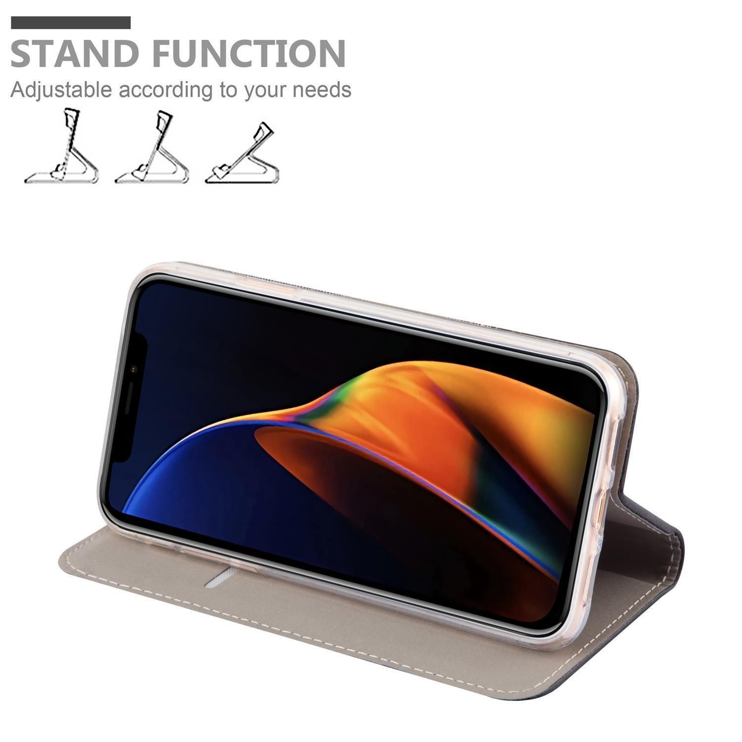 Cadorabo Handyhülle für iPhone 13 Hülle Apple iPhone 13, Klappbare Handy Schutzhülle - Hülle - mit Standfunktion und Kartenfach