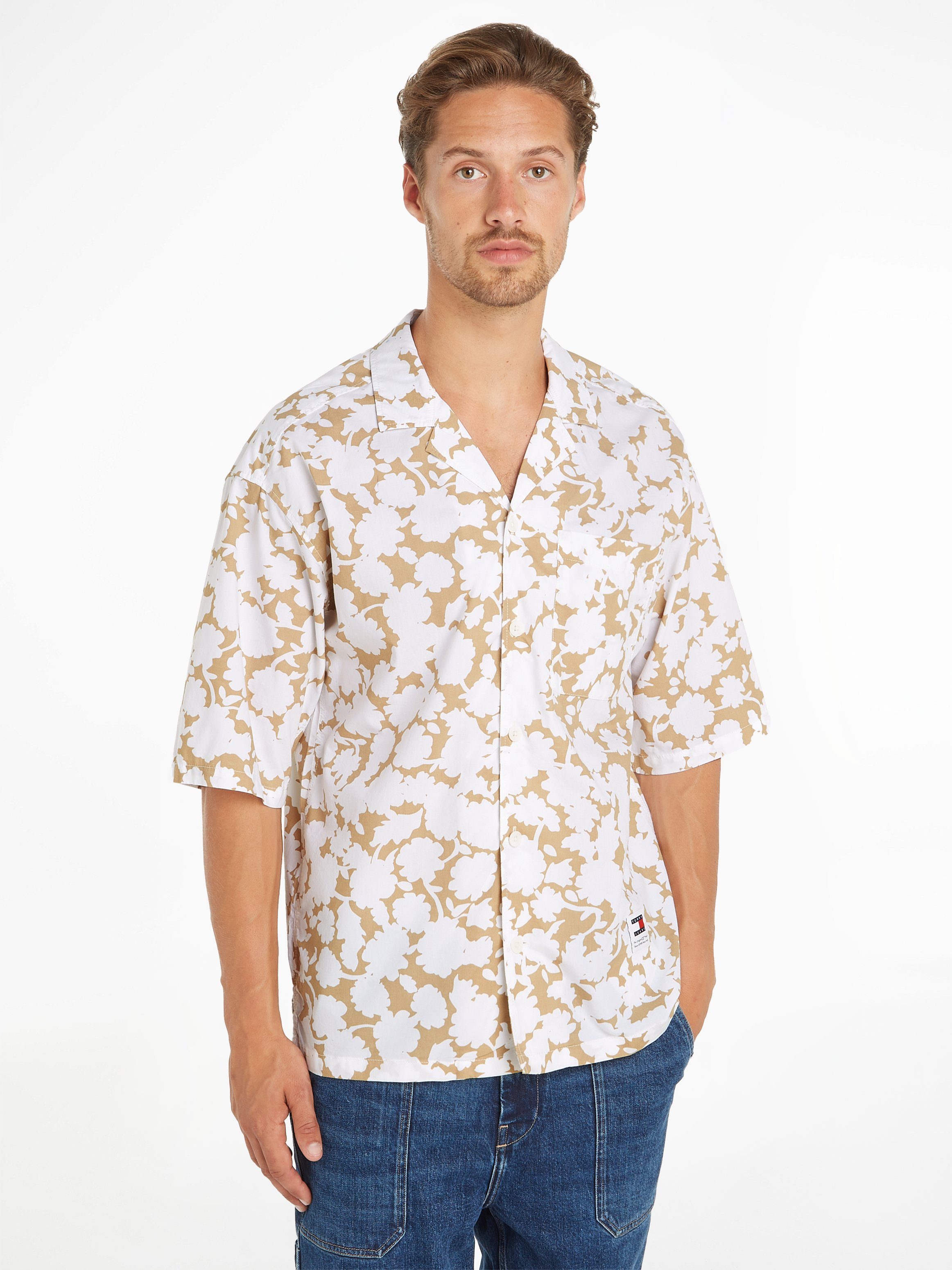 Tommy Jeans Kurzarmhemd TJM RLX FLORAL günstig online kaufen