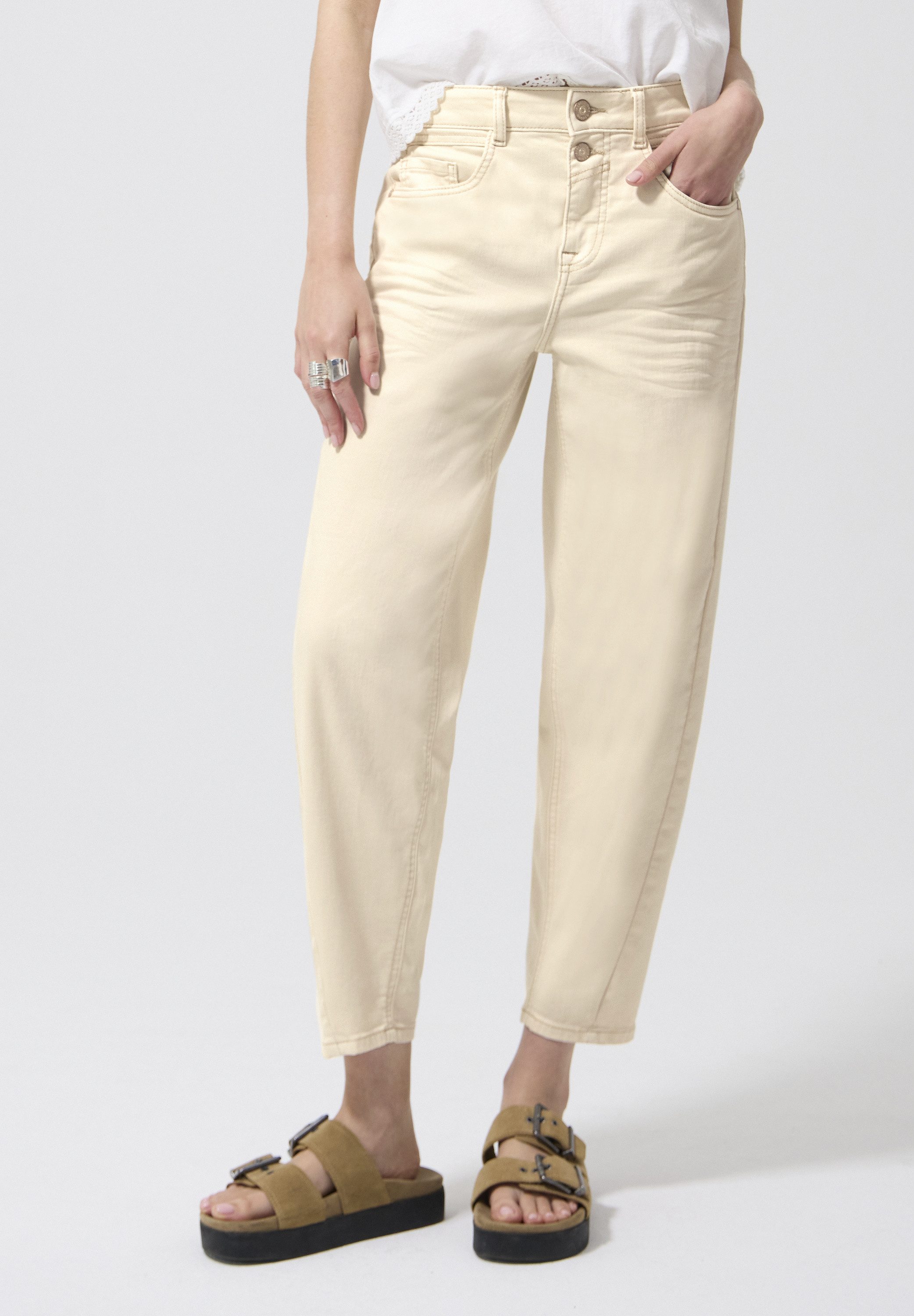 STREET ONE STUDIO Loose-fit-Jeans im Loose Fit