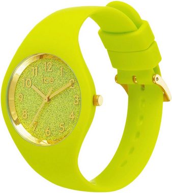 ice-watch Quarzuhr ICE glitter - Neon lime - Small - 3H, 021225