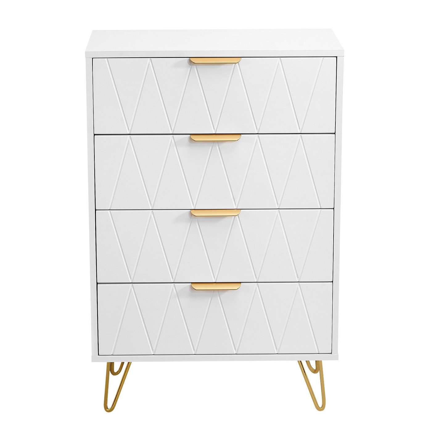 FUROKOY Nachttisch Stauraumschrank Schmal Kommode, Nachtkommode günstig online kaufen