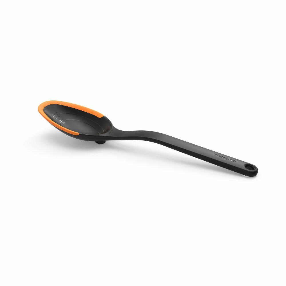 Fiskars Servierlöffel Functional Form Kochlöffel mit Silikonkante