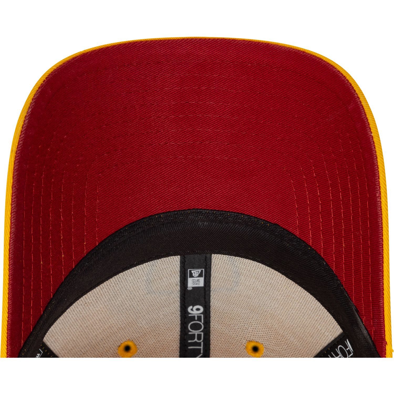 New Era Baseball Cap 9Forty Strapback TIE DYE AS Roma gold