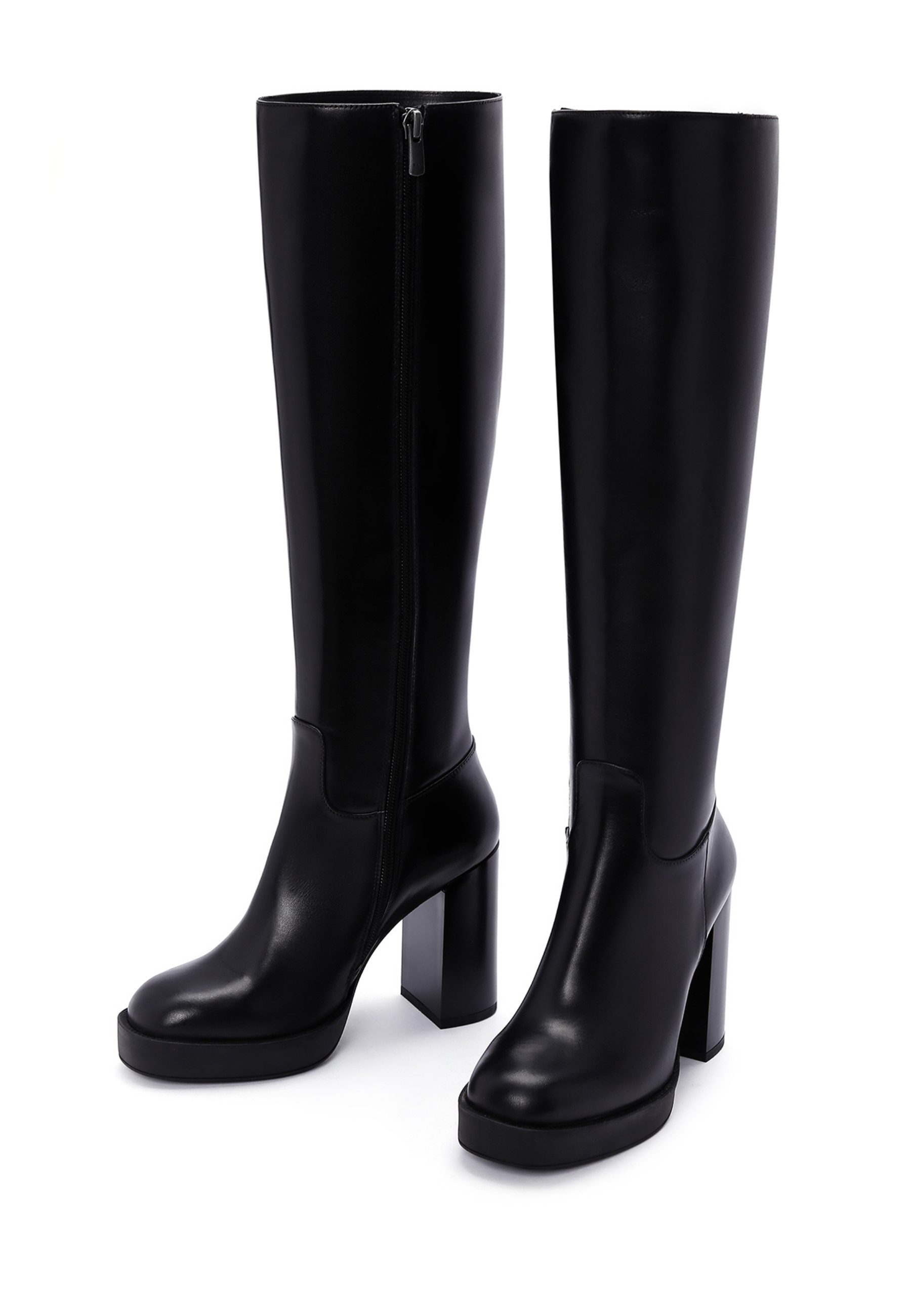 Derimod Absatzstiefel aus Leder Bootsschuh