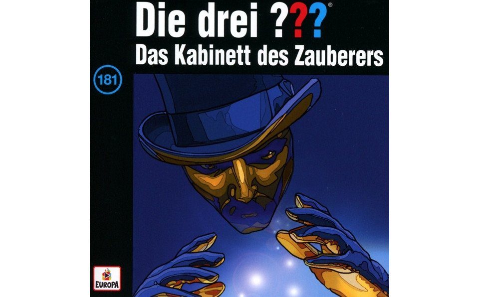 Hörspiel-CD Die drei ??? 181 - Das Kabinett des Zauberers