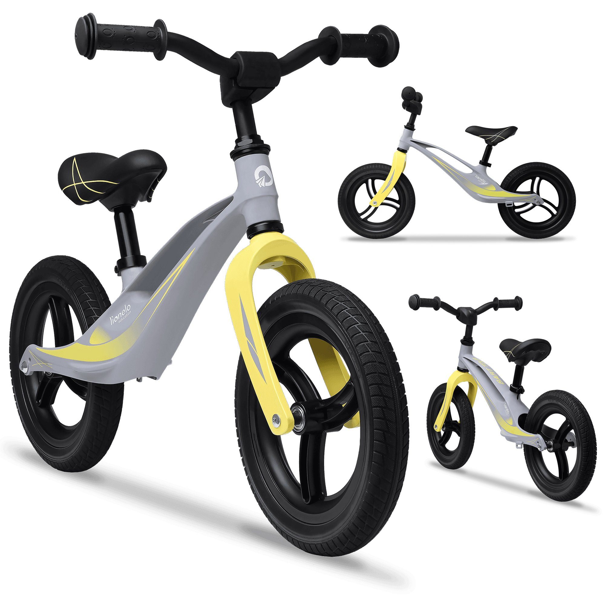 lionelo Laufrad Bart Tour 12 Zoll,  Wartungsfreie PU 12" Räder bis 30kg Wie günstig online kaufen