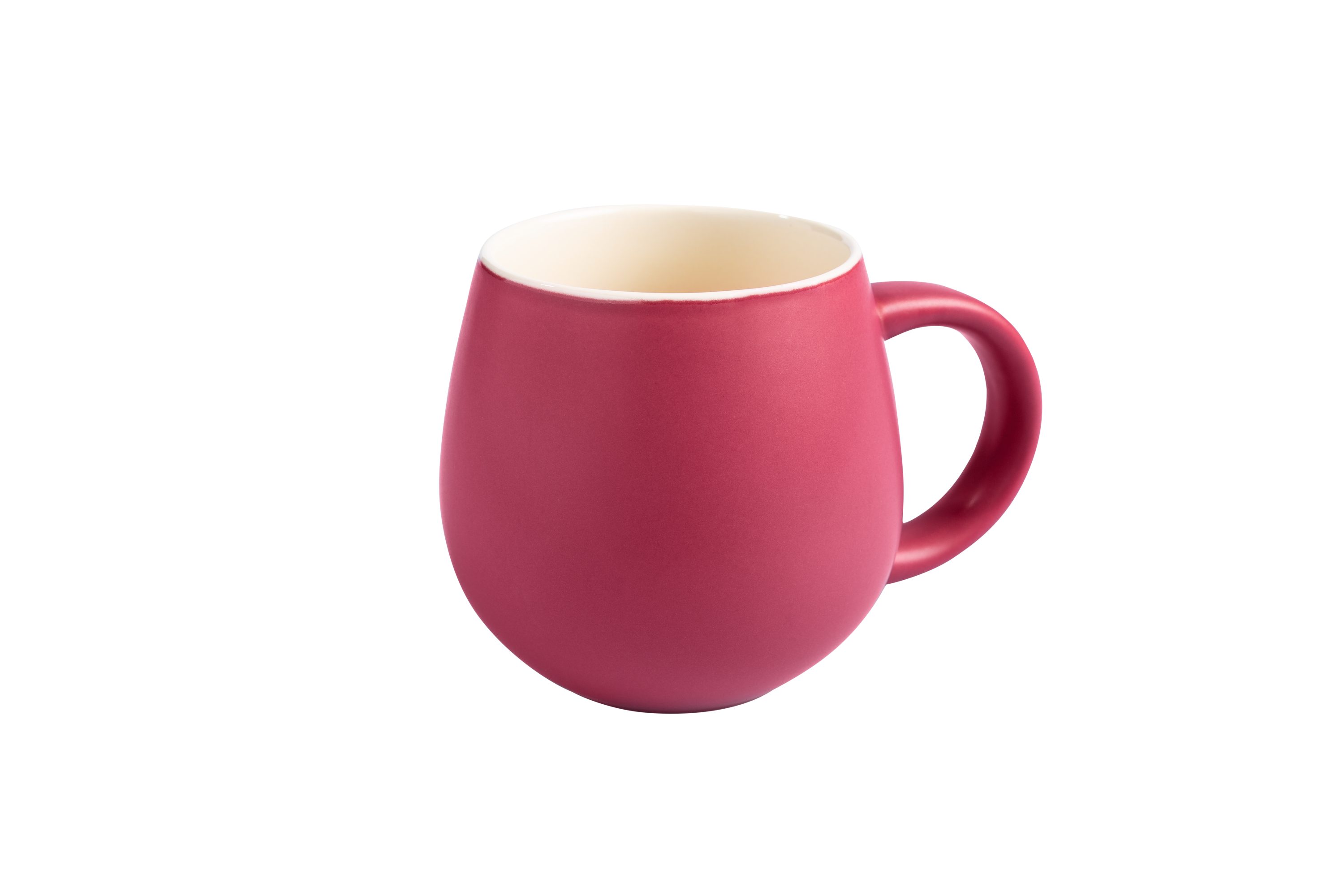 Sallys Tasse Belly Mug, handgemacht aus 400 ml, langer Wärmespeicher durch 100 % Steingut