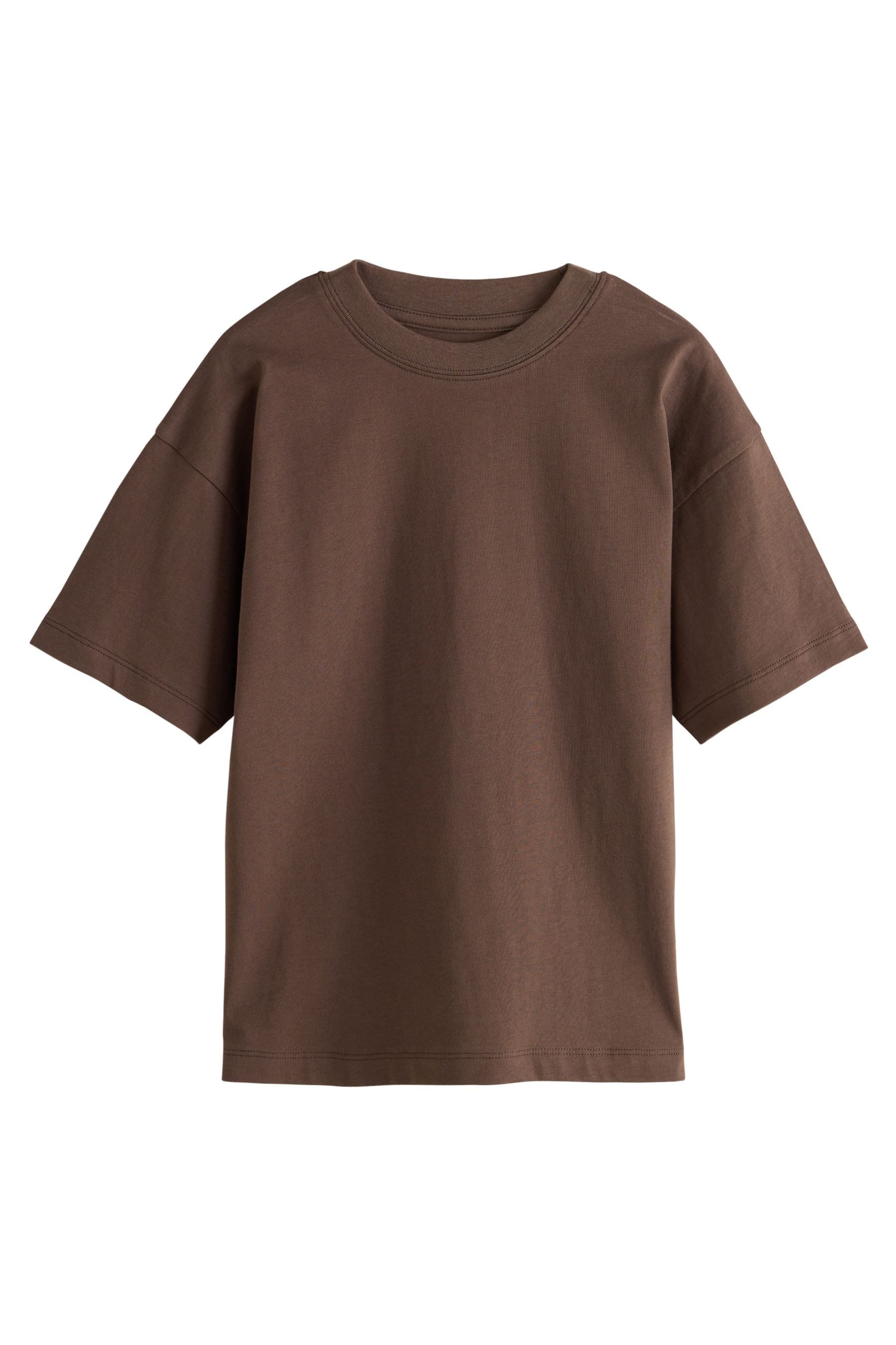 Next T-Shirt Relaxed Fit T-Shirt aus 100 % Baumwolle (1-tlg)