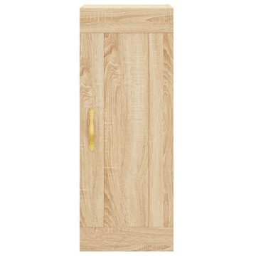 vidaXL Sideboard Wandschrank Sonoma-Eiche 34,5x34x90 cm Holzwerkstoff (1 St)