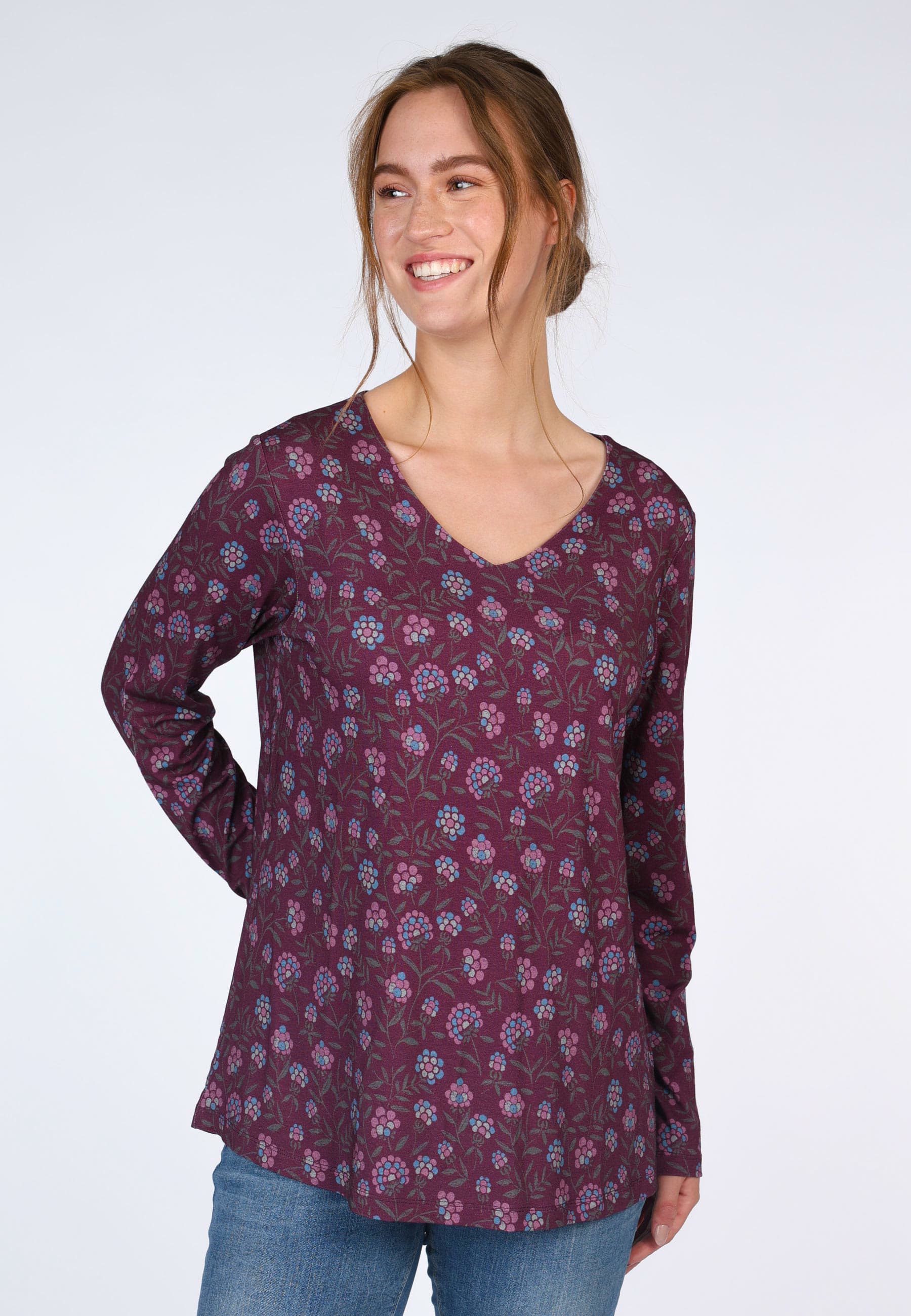 Langarmshirt Adisara