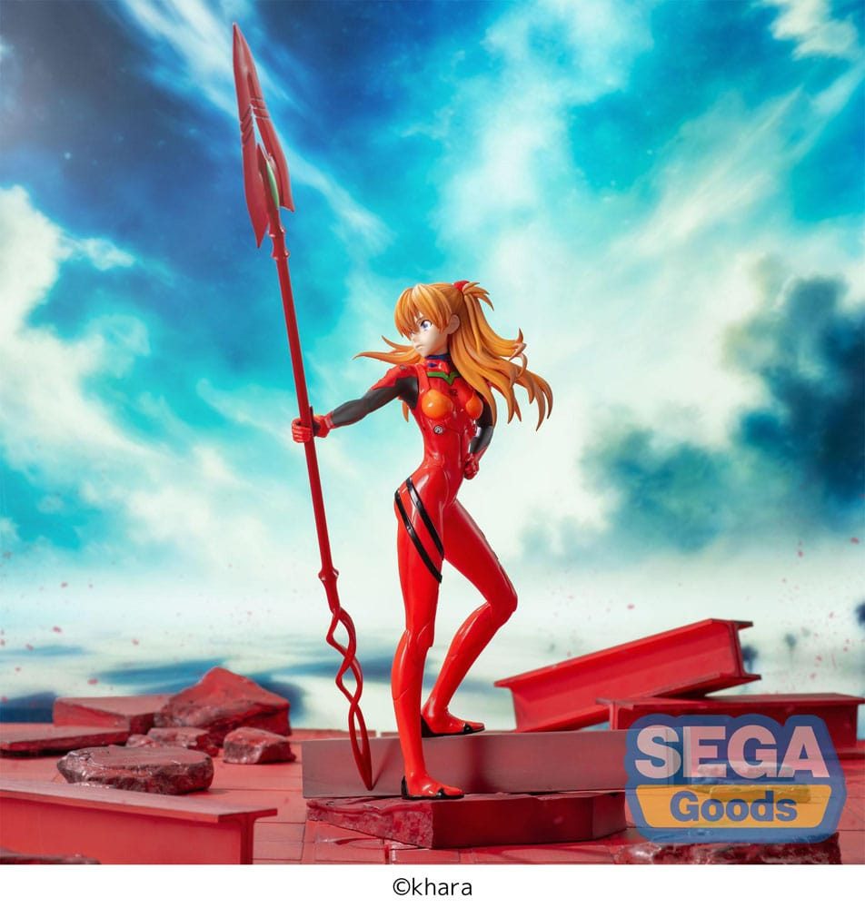 Sega Merchandise-Figur Evangelion: 3.0+1.0 Thrice Upon a Time Asuka Shikinami Langley 20 cm