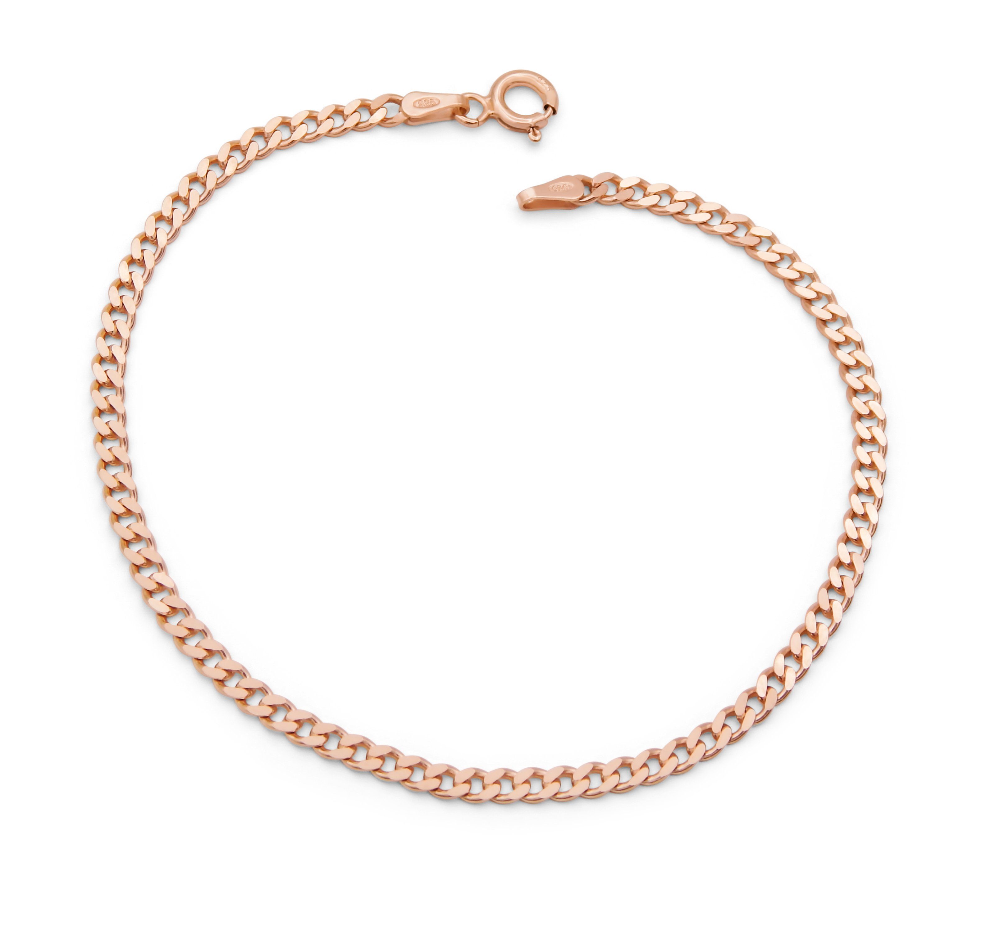 Kauf-mich-weg by Bella T Silberarmband Panzerarmband 925 Sterling Silber ro günstig online kaufen