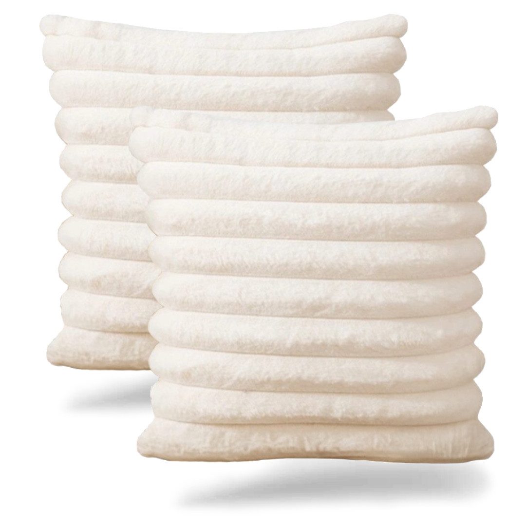 LIVINA HOME Kissenbezug Premium Наволочки, Dekokissen Couchkissen Sofakissen, Kissenhülle, (2 Stück), Kuschelkissen Zierkissen, Kissen Bezug Set, Black Friday Sale!