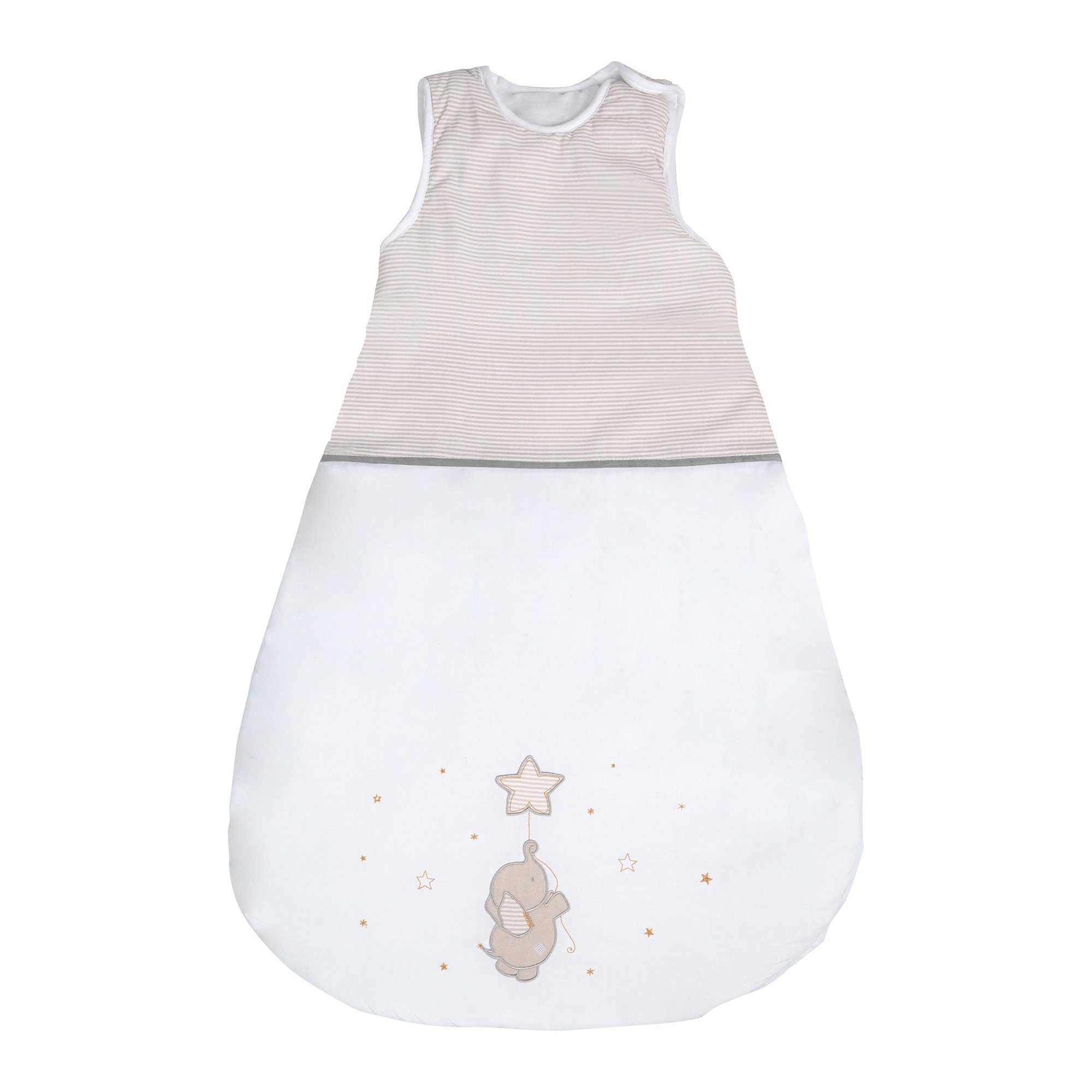 roba® Babyschlafsack aus atmungsaktiver Baumwolle, ganzjährig günstig online kaufen