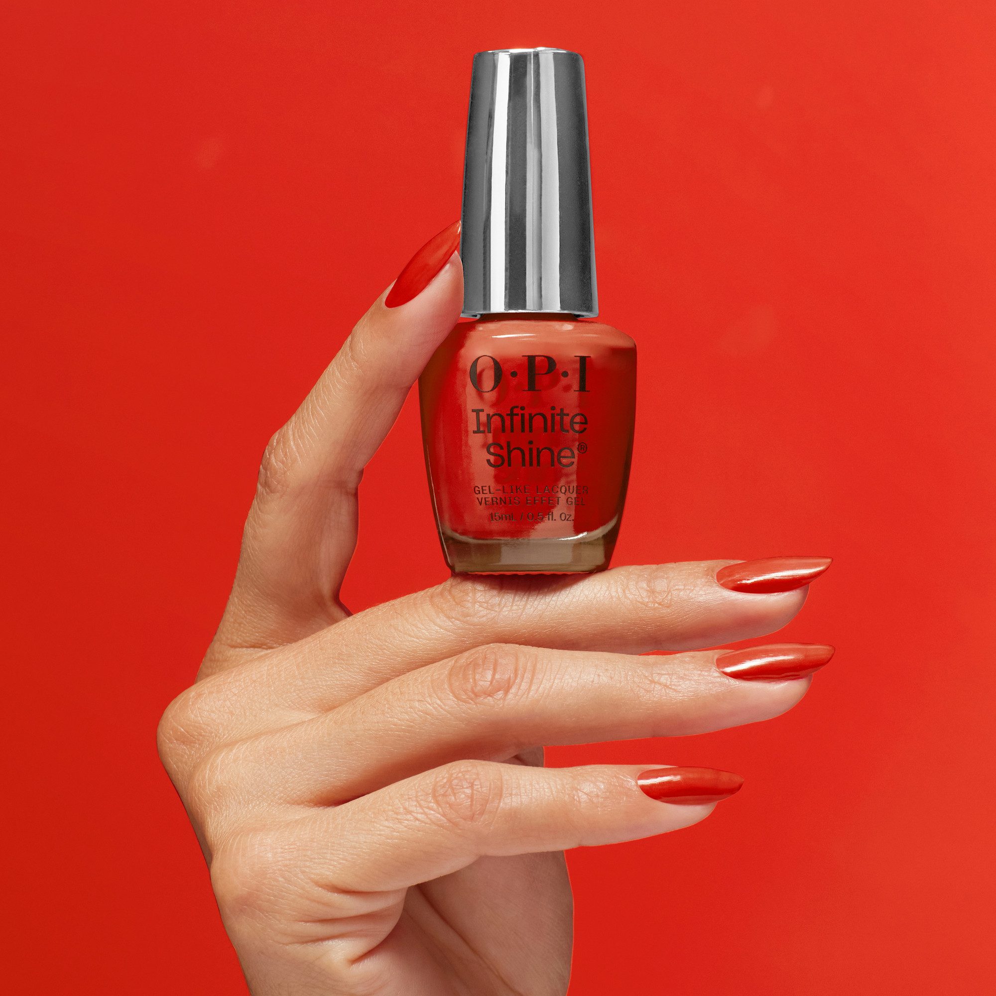 OPI Nagellack Infinite Shine®, deckend, glänzend, langanhaltend, splitterfest, gelartiges Finish