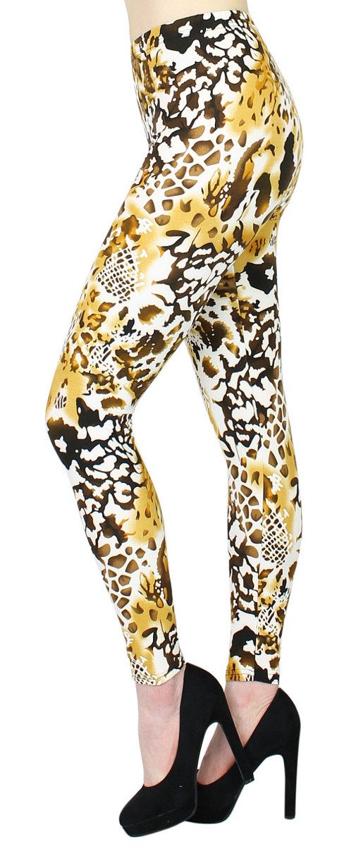 dy_mode Leggings Damen Leggings Tiger Muster günstig online kaufen