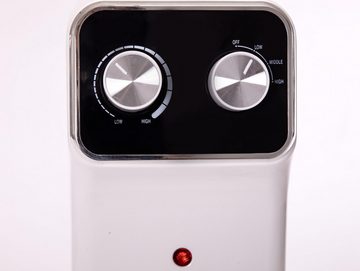 Pur Line Ölradiator HOTI OR1500, 1500 W, 7 Rippen, Thermostat, Überhitzungsschutz, 2 Stufen