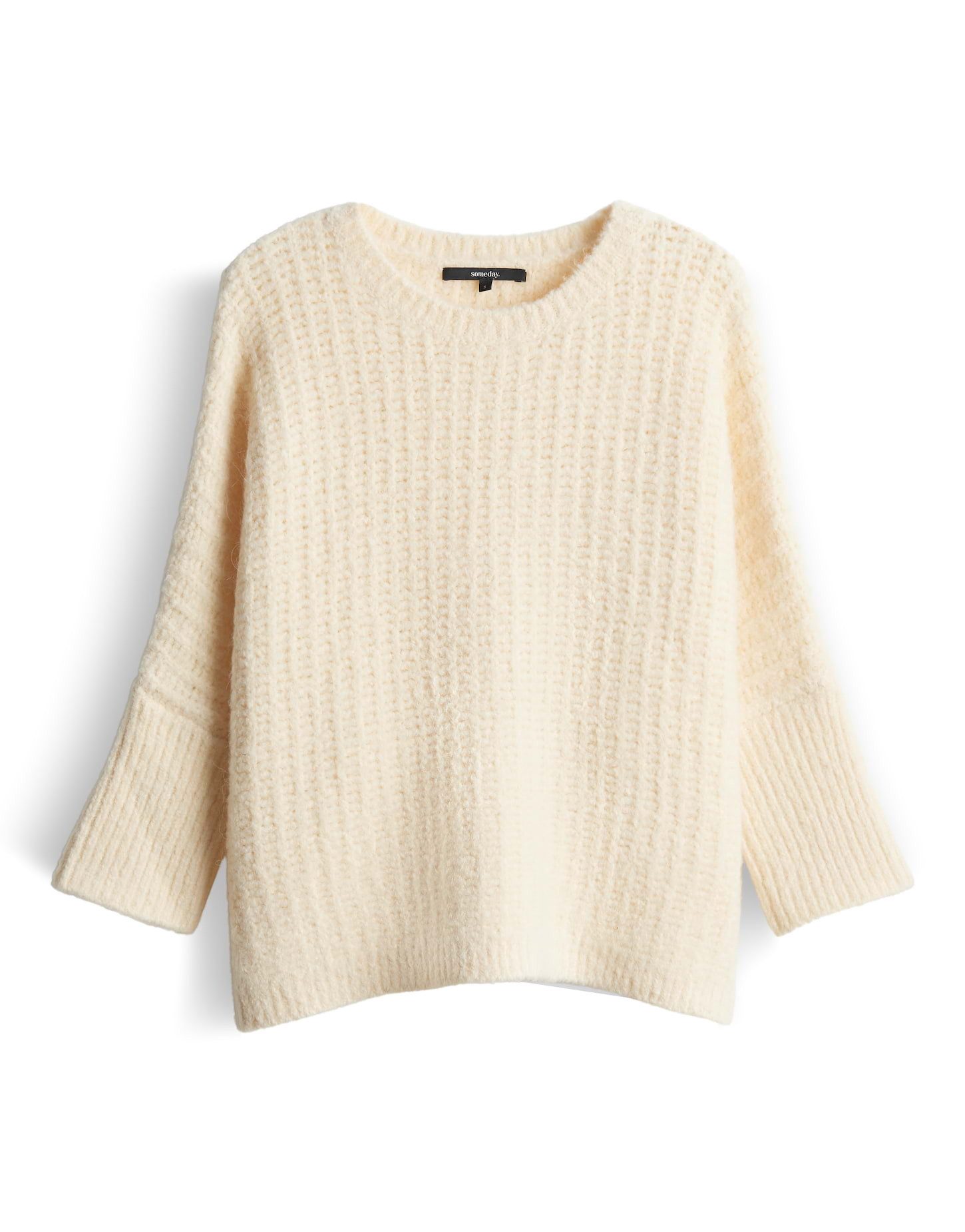 someday Strickpullover TUMELDA Boxy Chunky Knit aus Woll-Alpaka Mix weite P günstig online kaufen