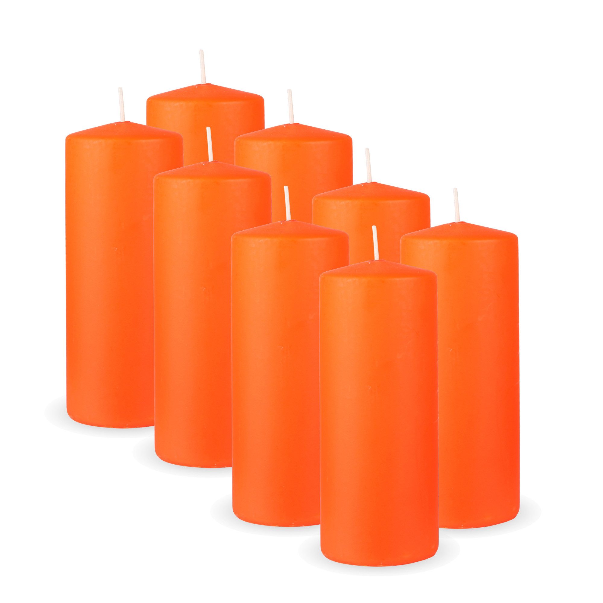 HS Candle Stumpenkerze Säulenkerze Ø7cm (8-tlg), günstig online kaufen