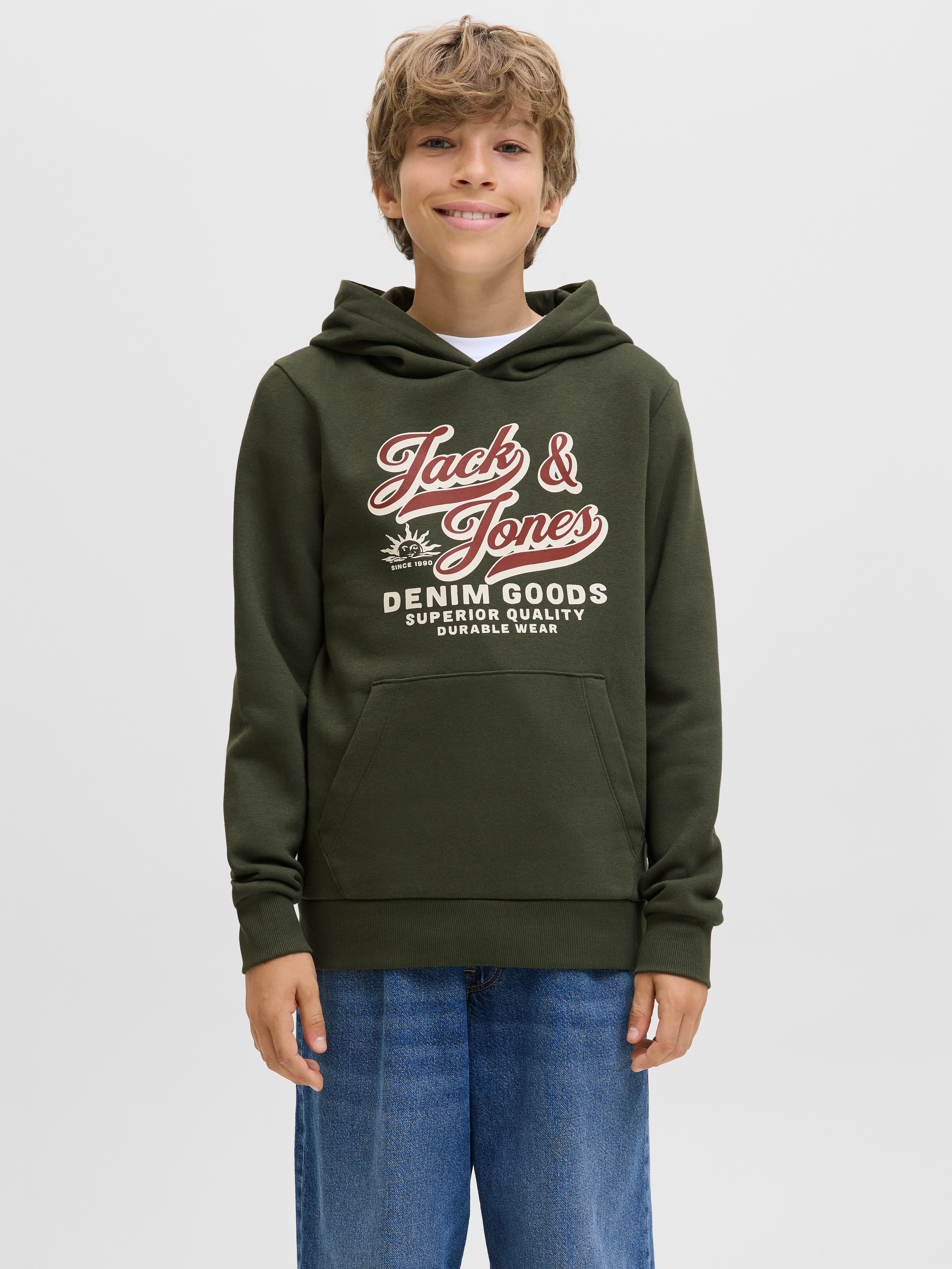 Jack & Jones Junior Kapuzensweatshirt JJELOGO günstig online kaufen