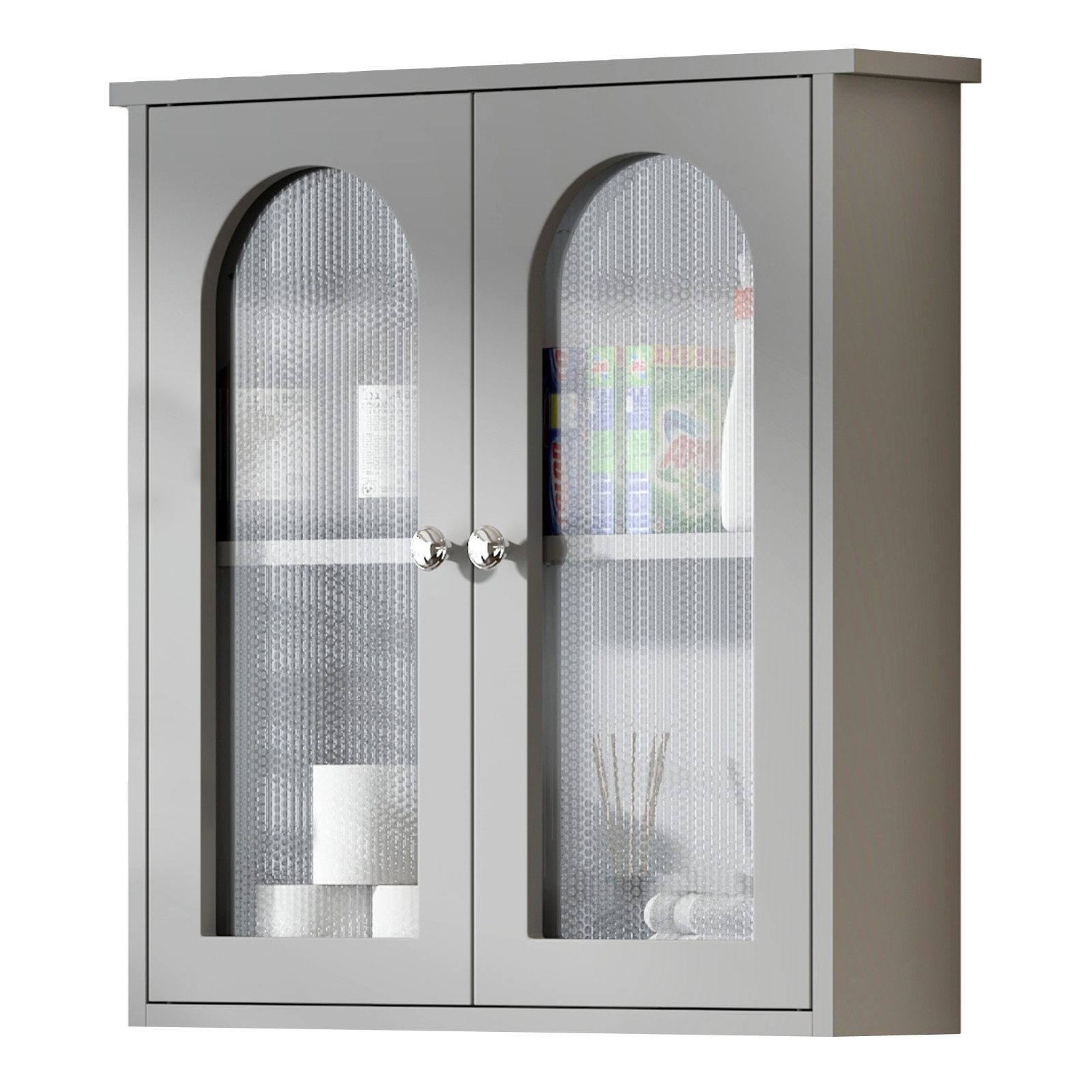 radelldar Hängeschrank mit 2 Fächern und 2 Tür,multifunktionaler Badschrank günstig online kaufen