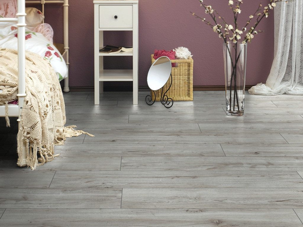 KRONOTEX Laminat Laminat Montmelo Eiche Creme D3660 Exquisit Plus Landhausdiele, 8 St.