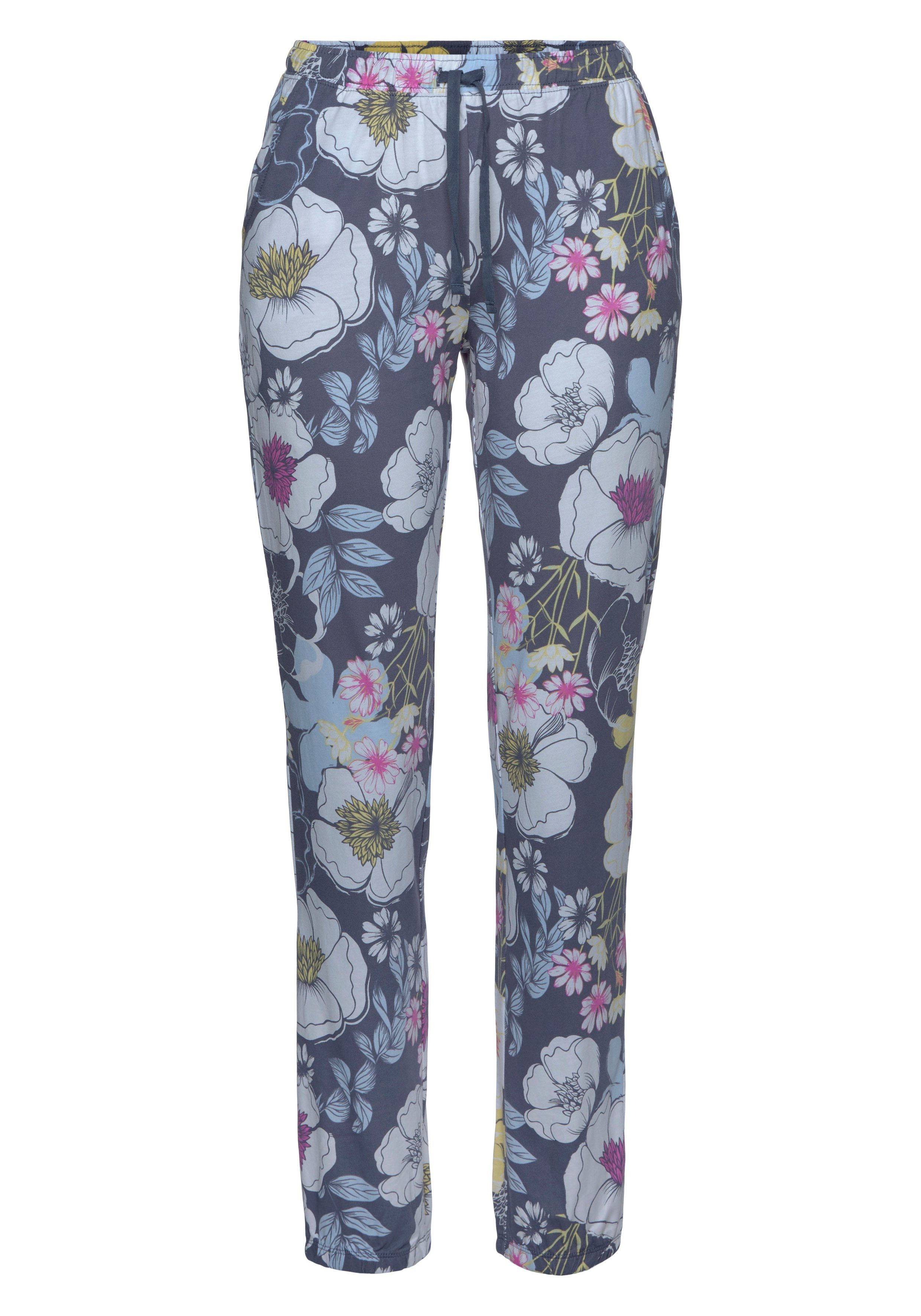 Vivance Dreams by Lascana Pyjamahose mit Alloverdruck – Bild 2 von 5
