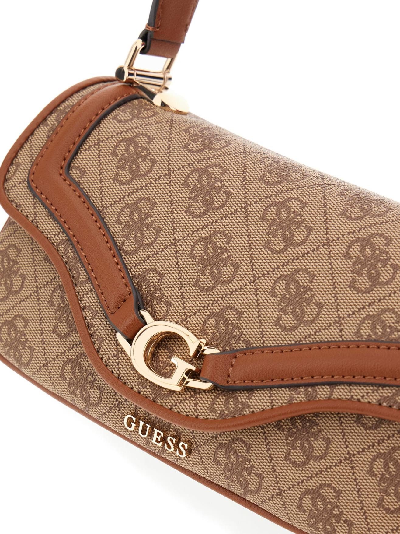 Guess Umhängetasche HWSG7993790 DEA CROSSBODY FLAP Woman Handtasche (Stück, 1), Logoschriftzug
