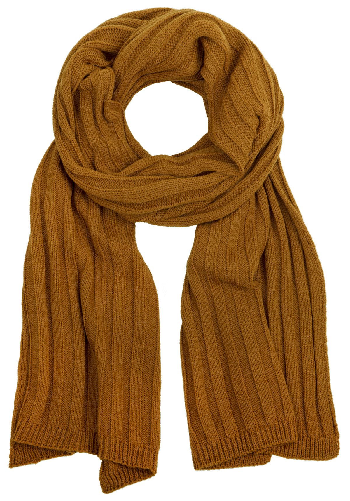 Faera Strickschal, (1-St), Winterschal Strickschal für Damen und Herren Schal Strick Winter