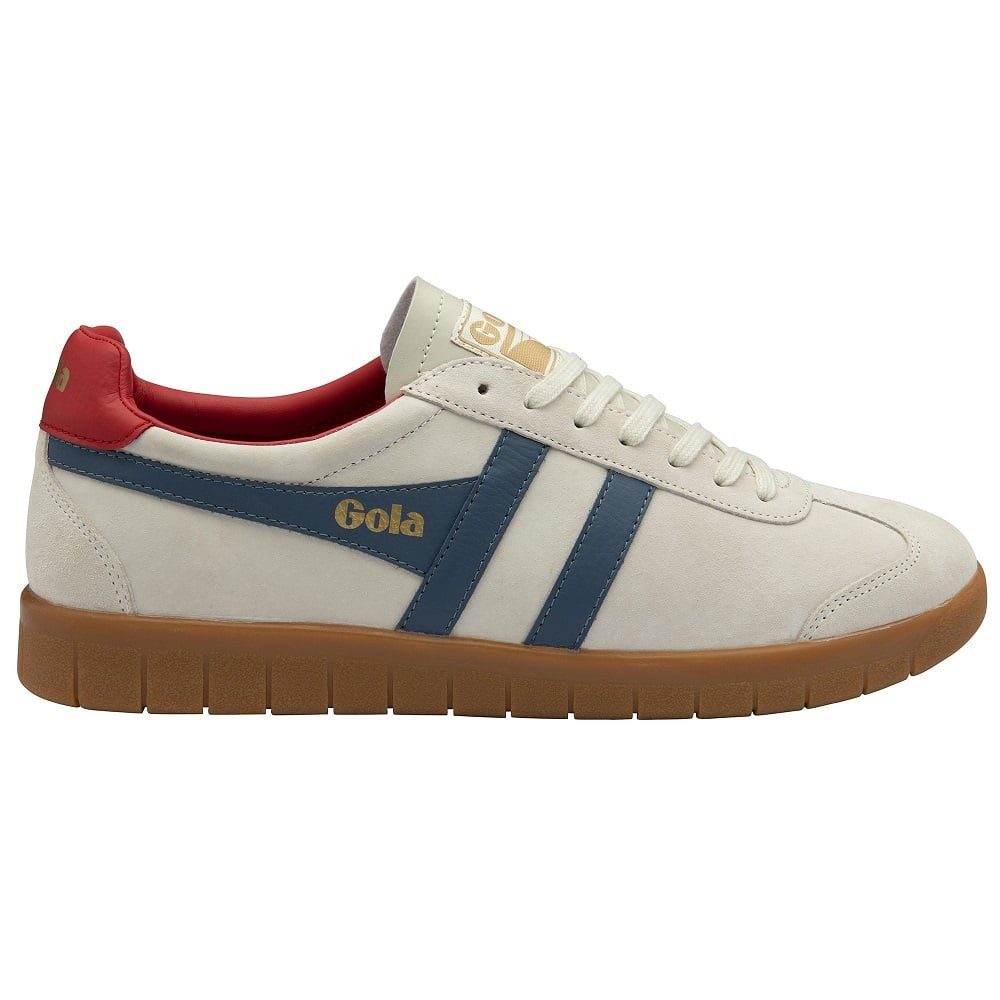 Gola Hurricane Suede offweiss/blau/rot Herren Sneaker