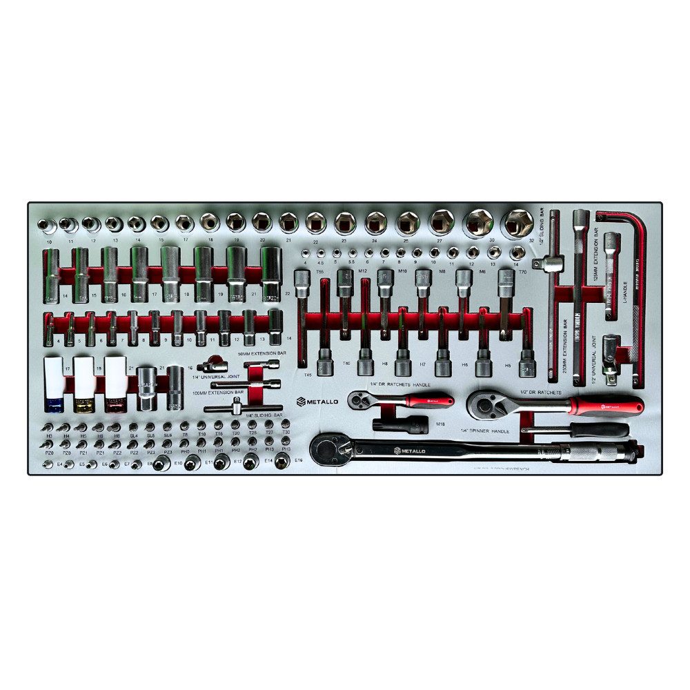 Toolcar Werkzeugwagen Toolcar Metallo Jumbo Pro 13 Black Werkstattwagen Werkzeugwagen, Jumbo