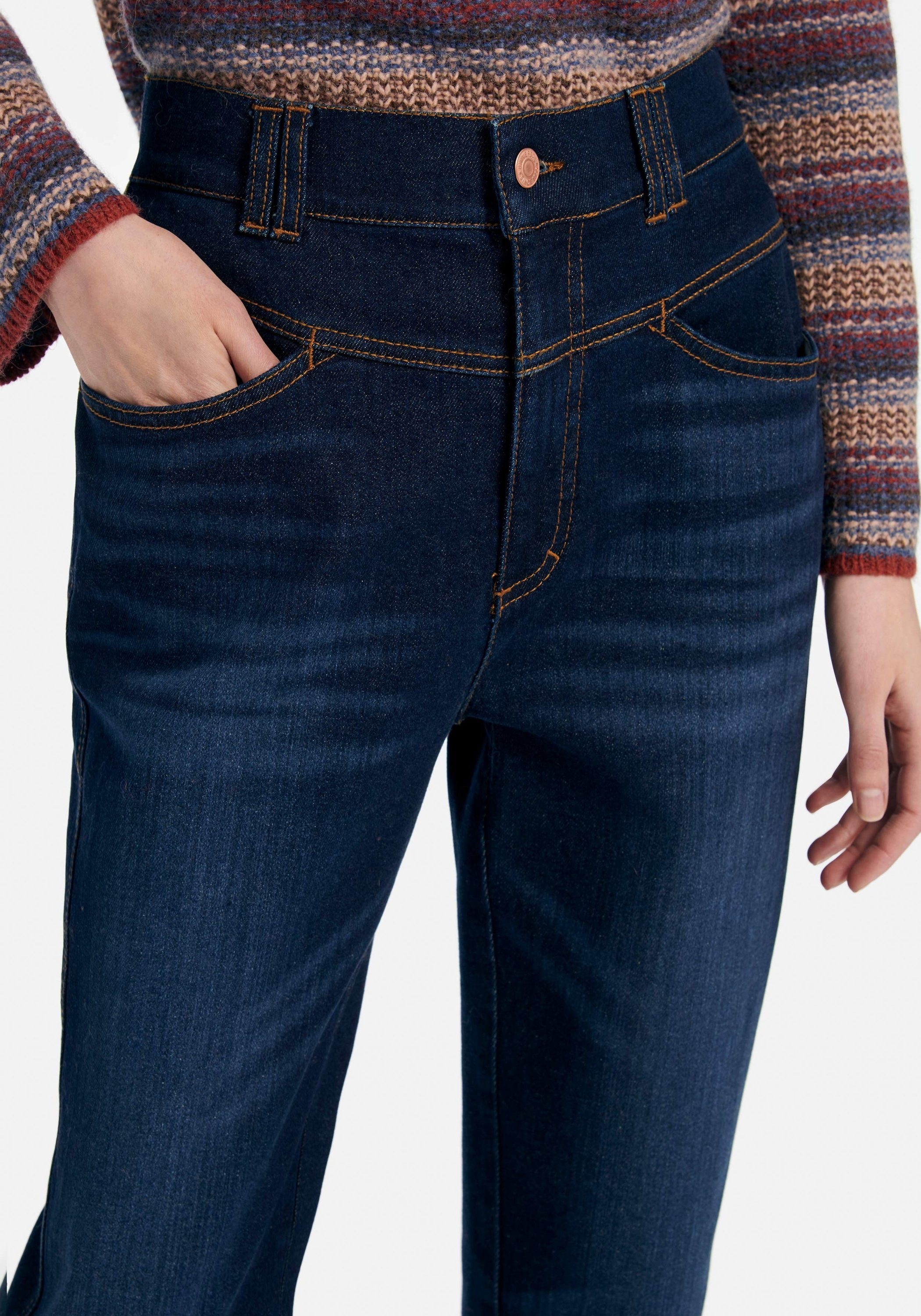BLUE DARK DAY.LIKE 5-Pocket-Jeans cotton DENIM