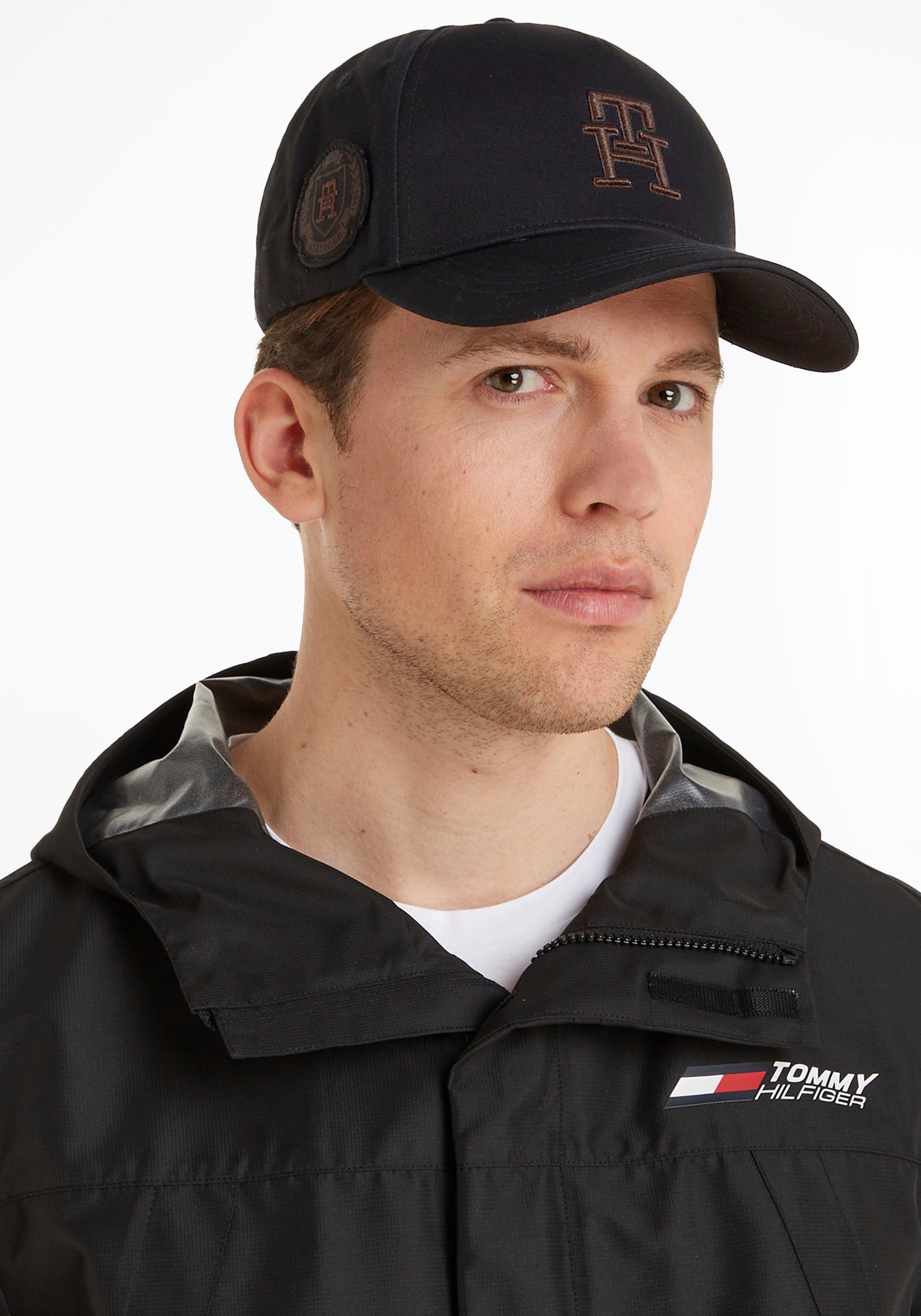 mit Logostickereien Baseball Cap Hilfiger Tommy