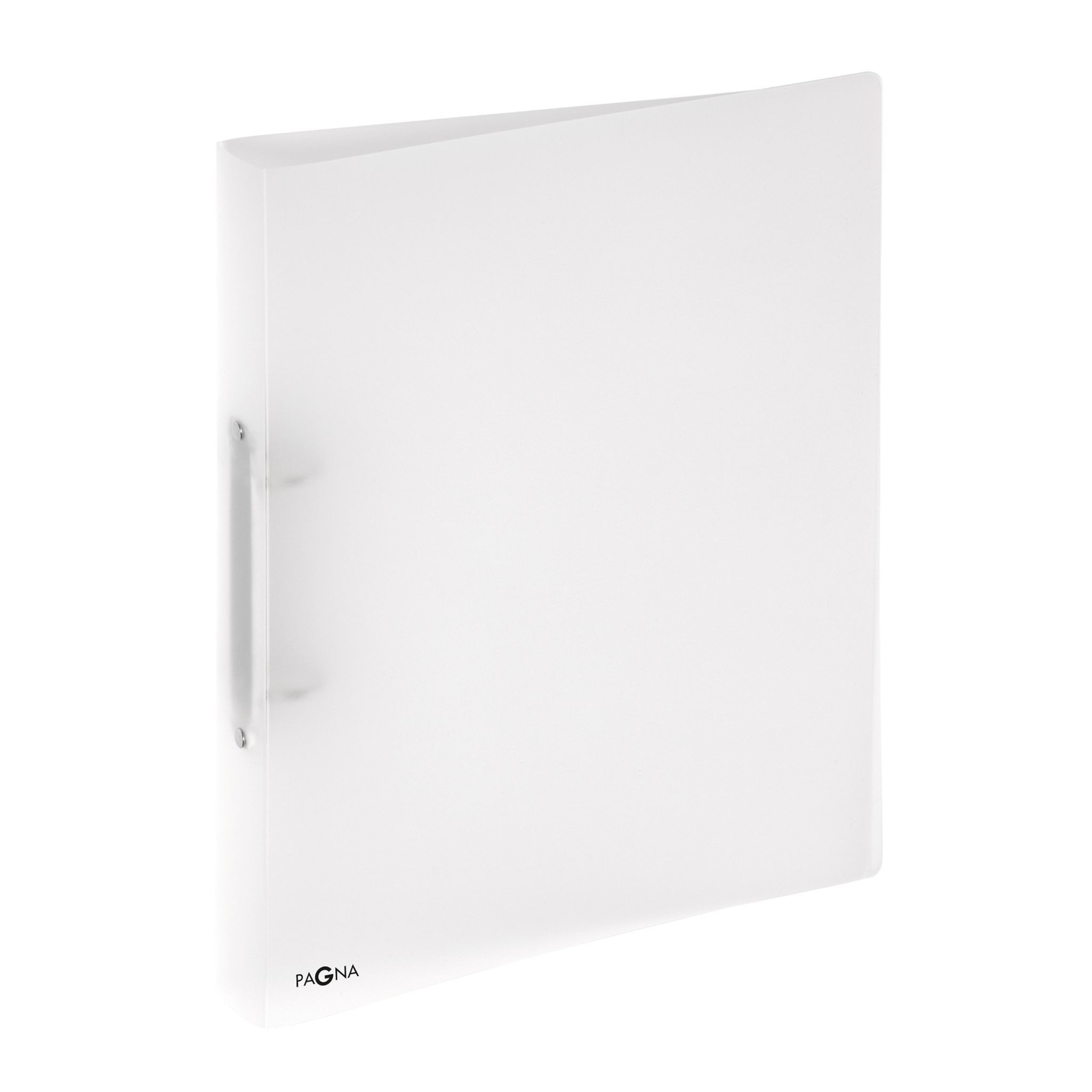 PAGNA Ringbuchmappe Pagna Ringbuch A4 25mm PP 2-Ring-Mechanik transparent