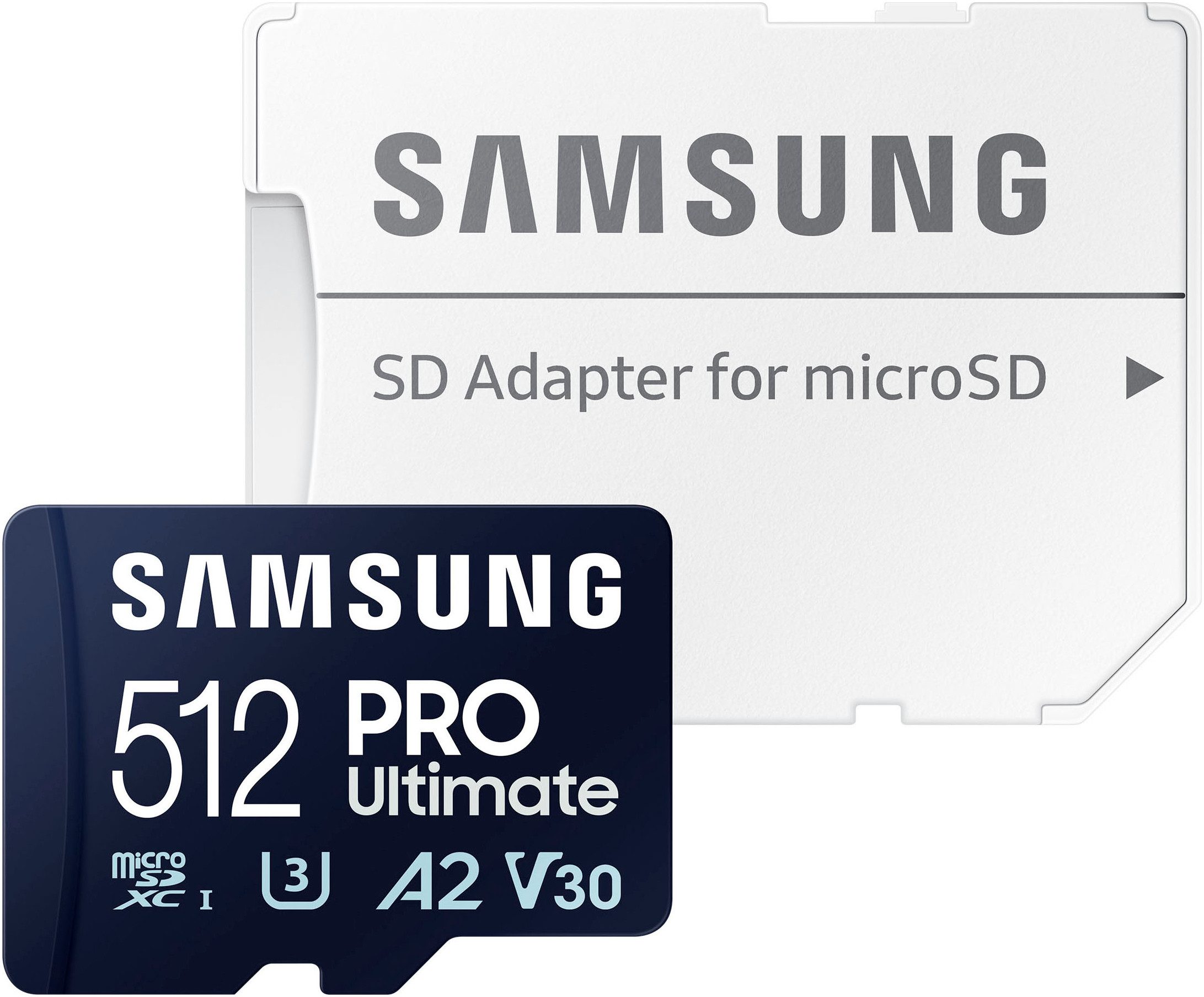 Samsung Pro Ultimate 512 GB Speicherkarte (512 GB, Video Speed Class 30 (V30)/UHS Speed Class 3 (U3), 200 MB/s Lesegeschwindigkeit)