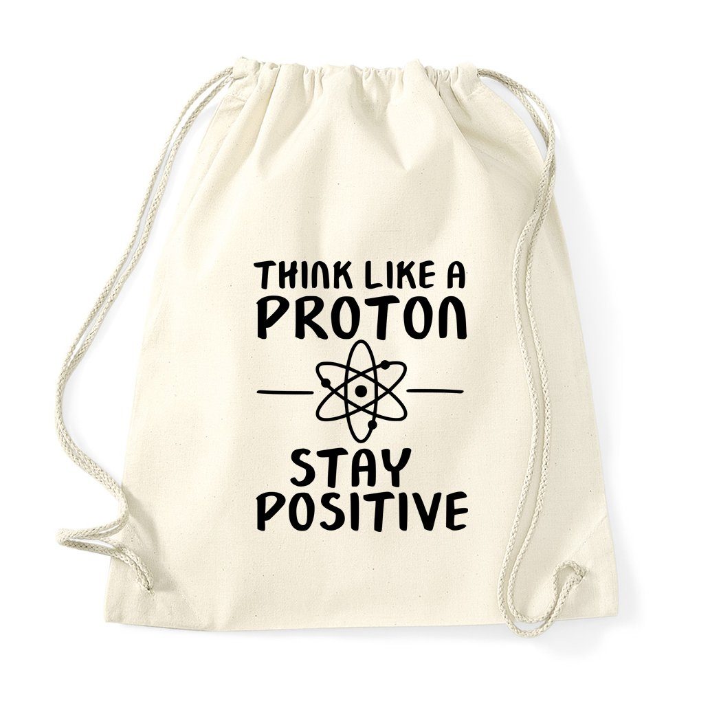 Youth Designz Turnbeutel Proton Baumwoll Tasche Turnbeutel, mit lustigem Print