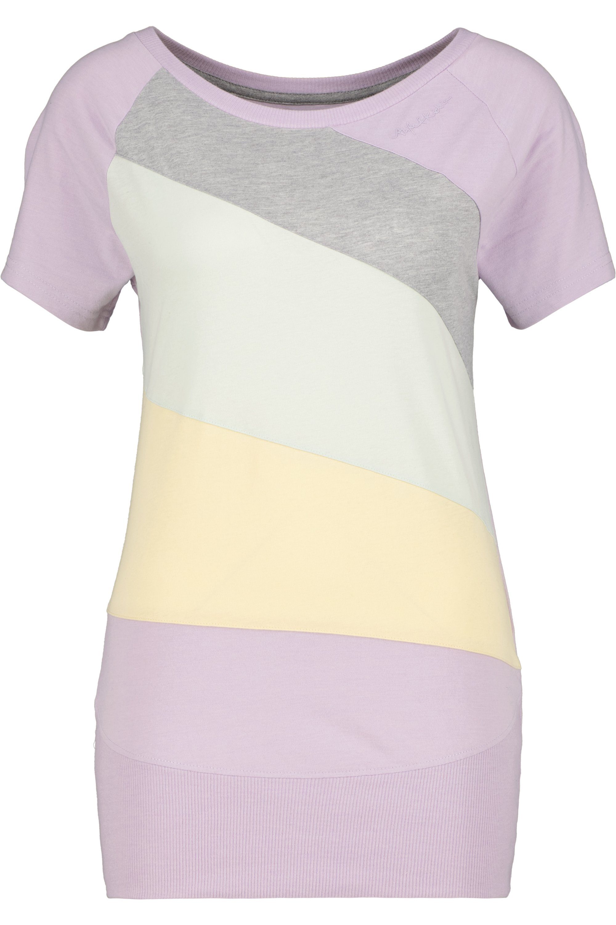 Alife & Kickin melange bluebell A Rundhalsshirt LeniaAK Shirt Damen