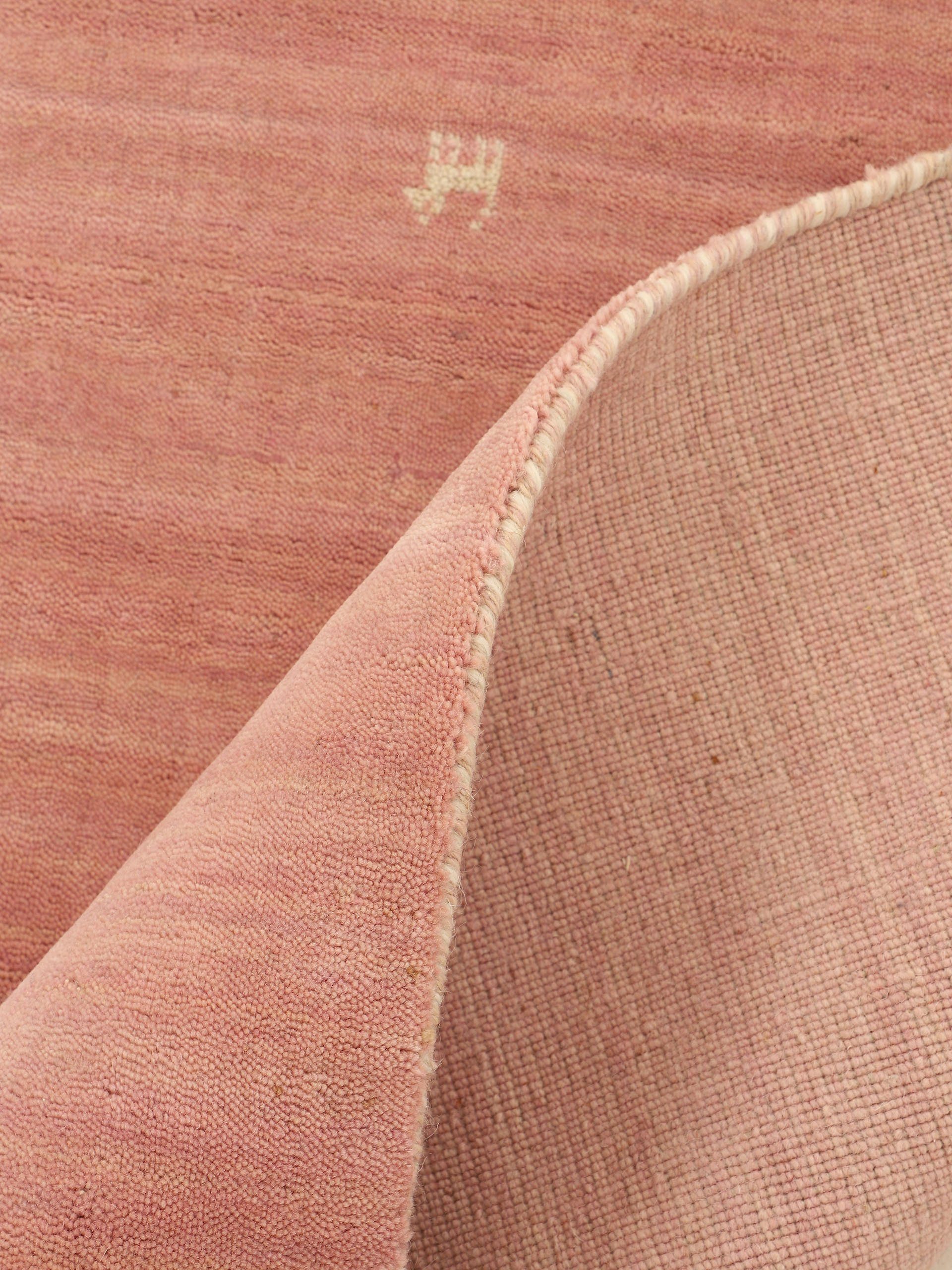 carpetfine Wollteppich Gabbeh Uni, auch als Läufer und Rund erhältlich, quadratisch, Höhe: 15 mm, reine Wolle, handgewebt, Gabbeh Loom Tiermotiv, große Farbauswahl