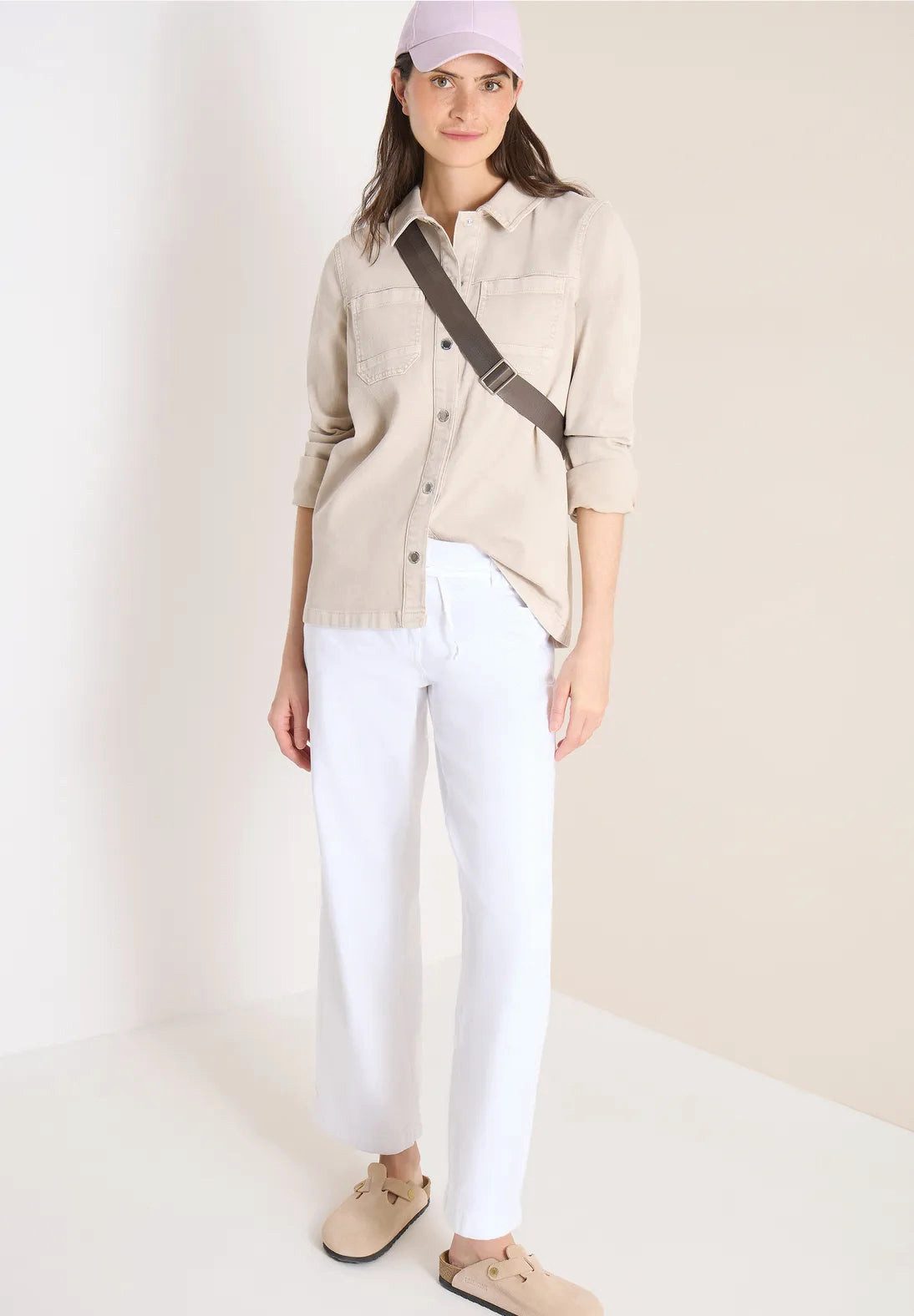 CECIL Weite Jeans Wide Leg Jeans Style Neele (1-tlg)