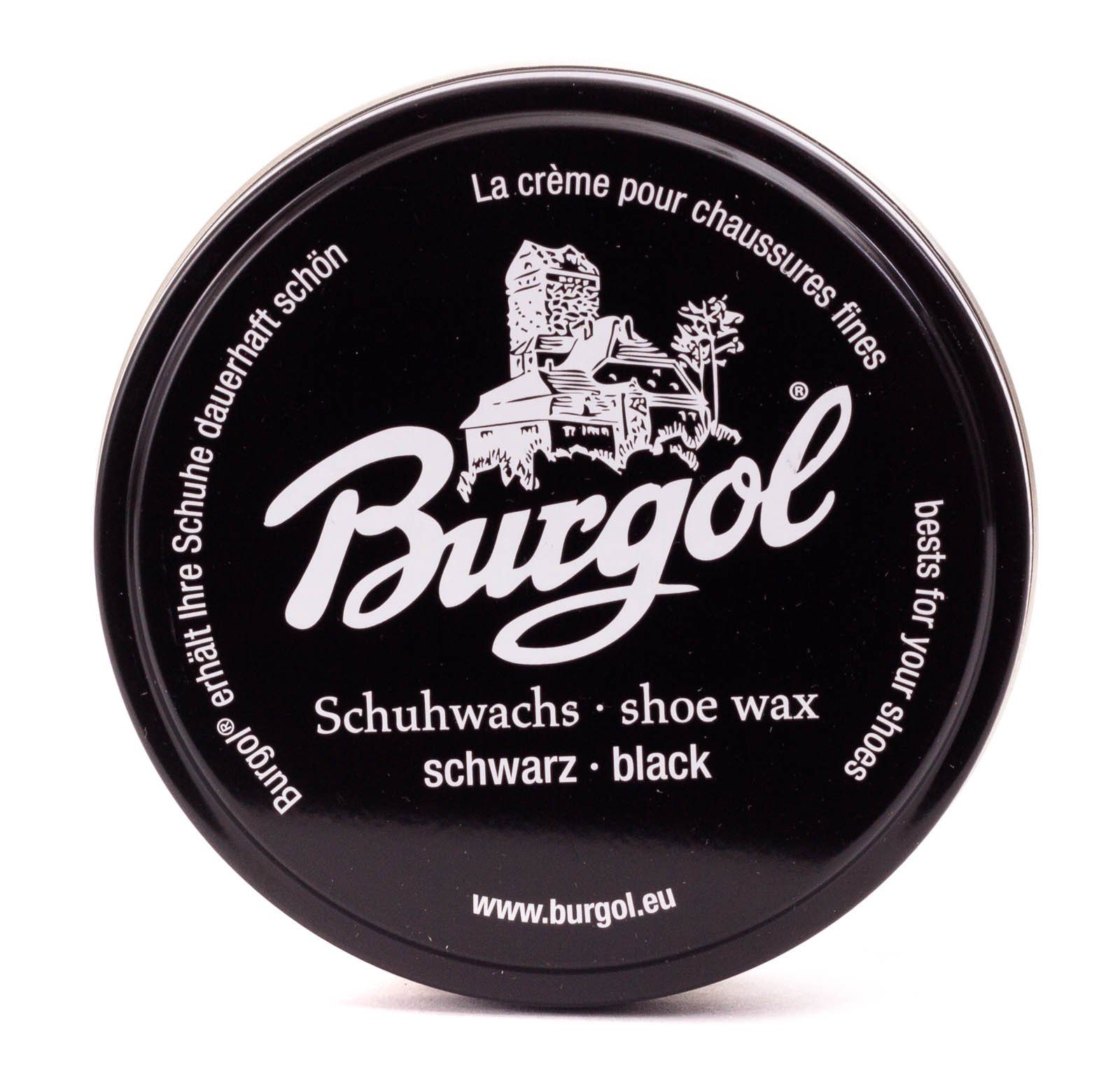 Burgol Schuhpflegeset Basic - das perfekte Rundumset für Glattleder Lederpflegeset