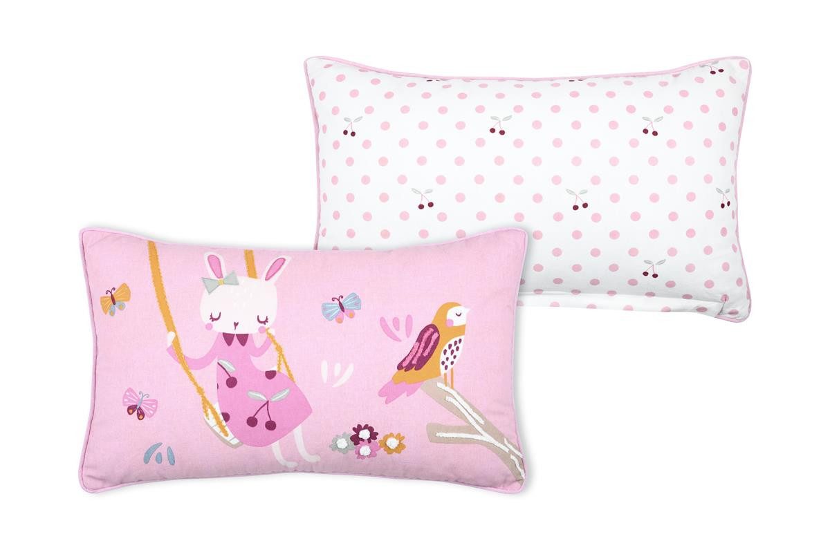 STOF Dekokissen Kinderkissen MATTY Häschen, 30 x 50 cm