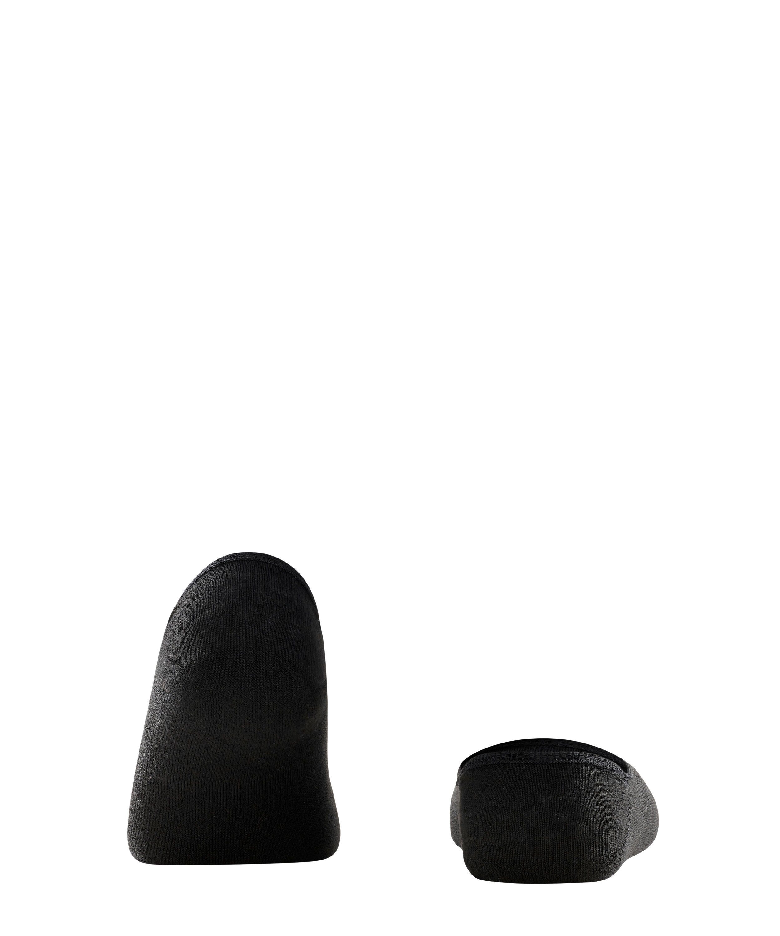 Athleisure Burlington Füßlinge gepolsterter (3000) Garn mit black leicht & kühlendem Sohle