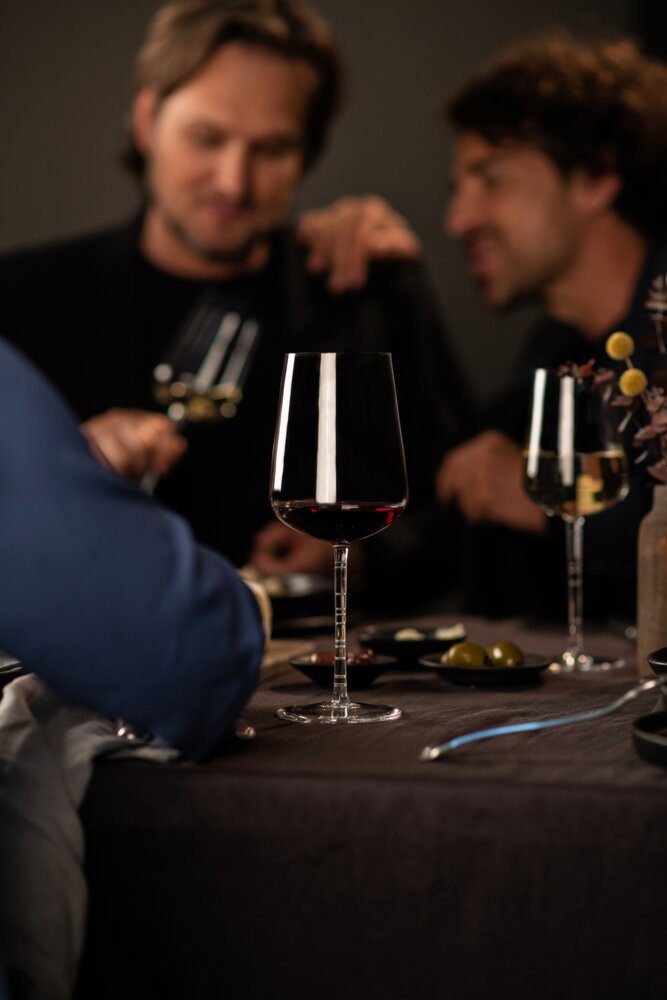 Zwiesel Glas Rotweinglas Journey Bordeaux Rotweingläser 633 ml 6er Set, 6-tlg., Glas