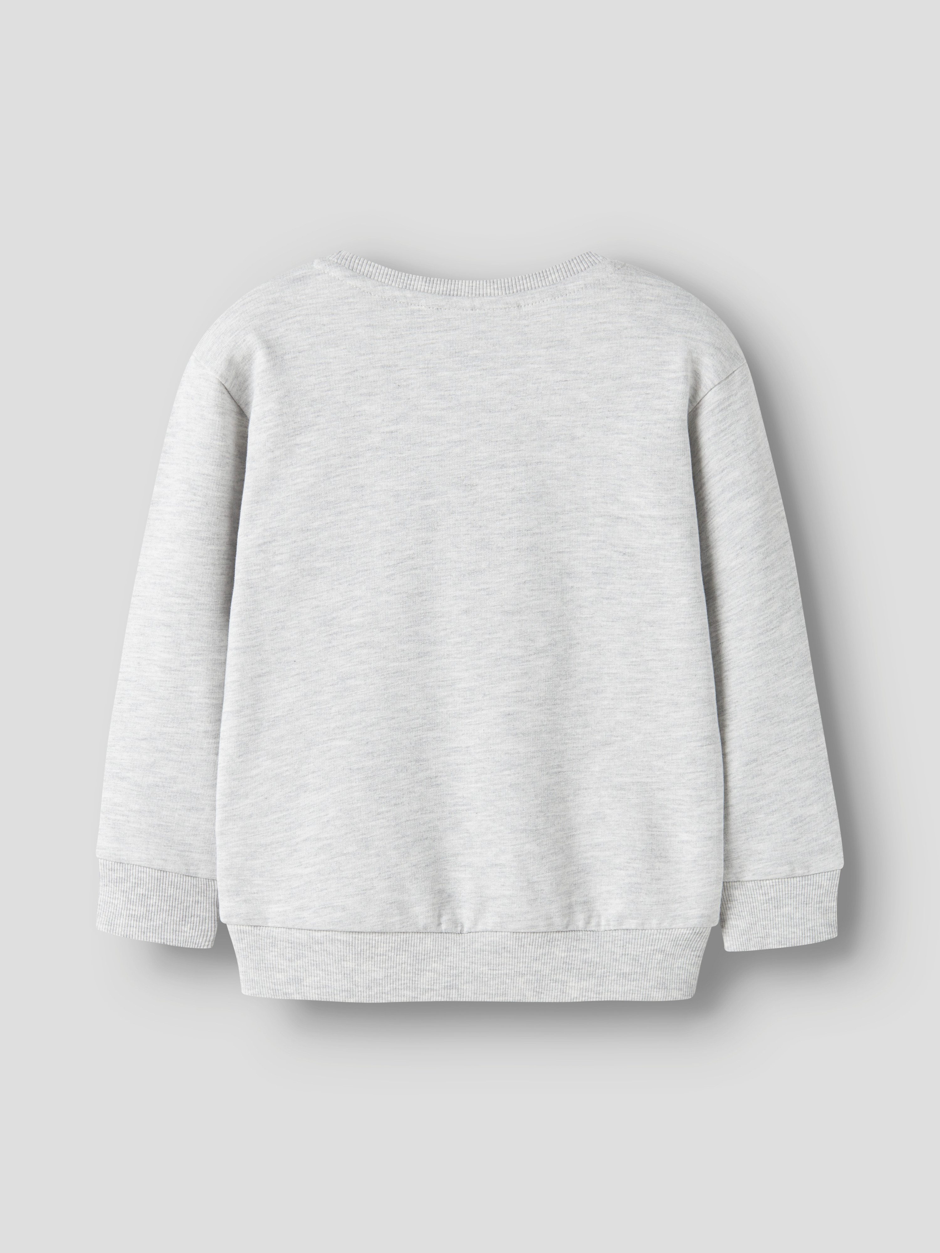 Name It Sweatshirt NMMLORENZO LS NREG SWEAT BRU BOX Baumwolle, regular fit – Bild 3 von 4
