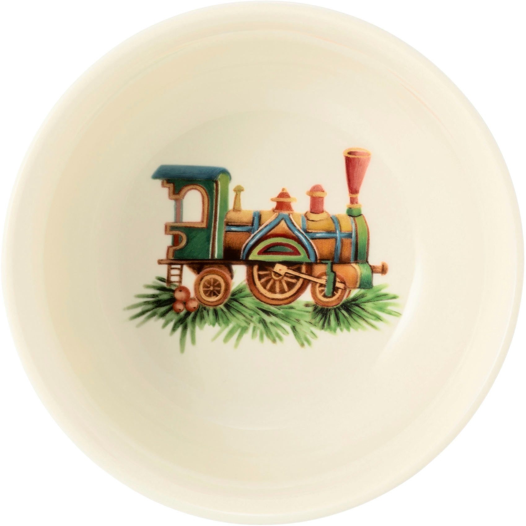 Seltmann Weiden Müslischale Marieluise - Weihnachtsnostalgie, Porzellan, (1-tlg), Schale 15 cm