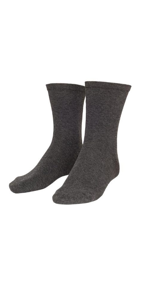 ADAMO Diabetikersocken ADRIAN sensitive (Ohne Gummi) Antrazit