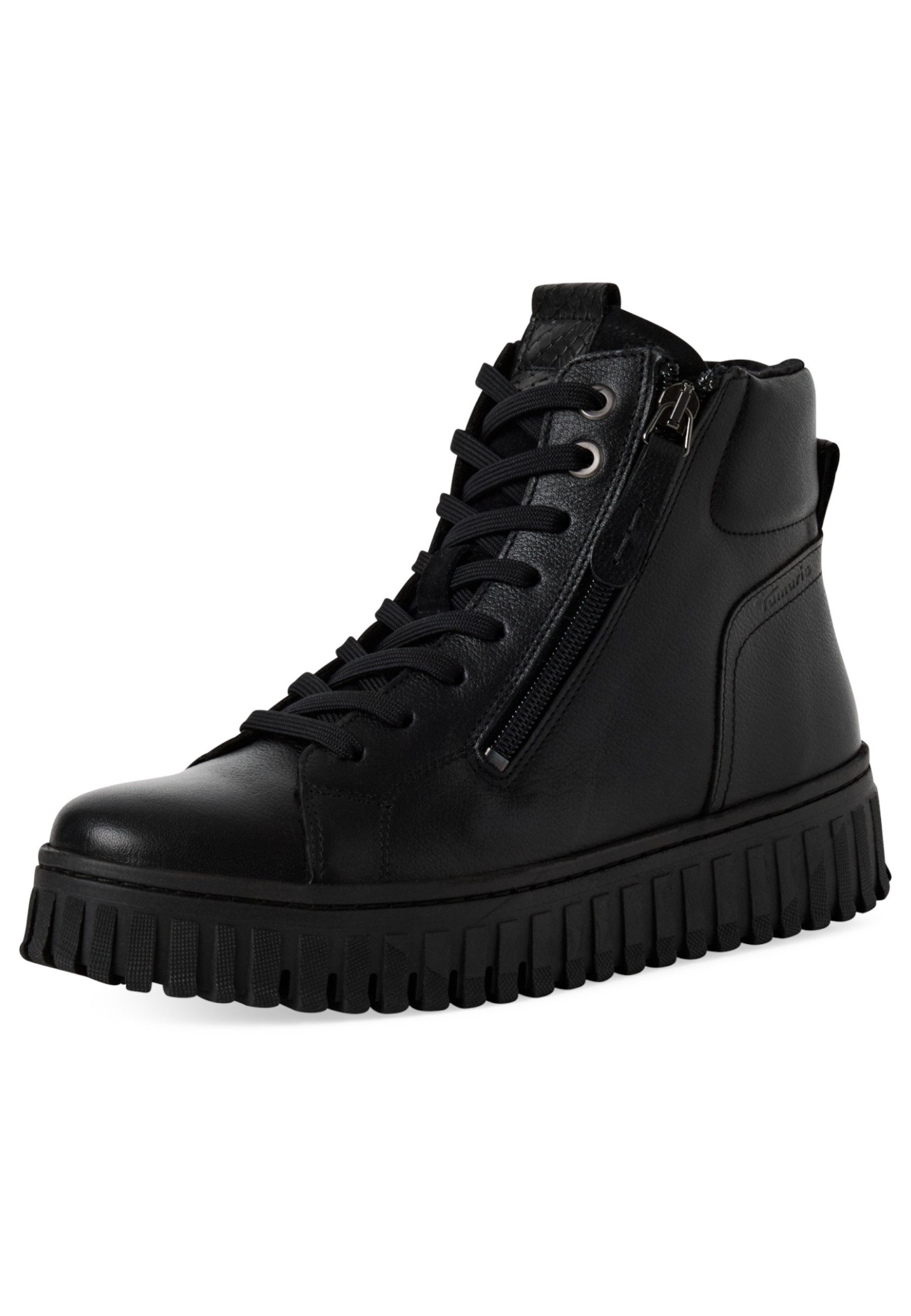 Tamaris 1-25206-43 003 Black Leather Stiefelette günstig online kaufen