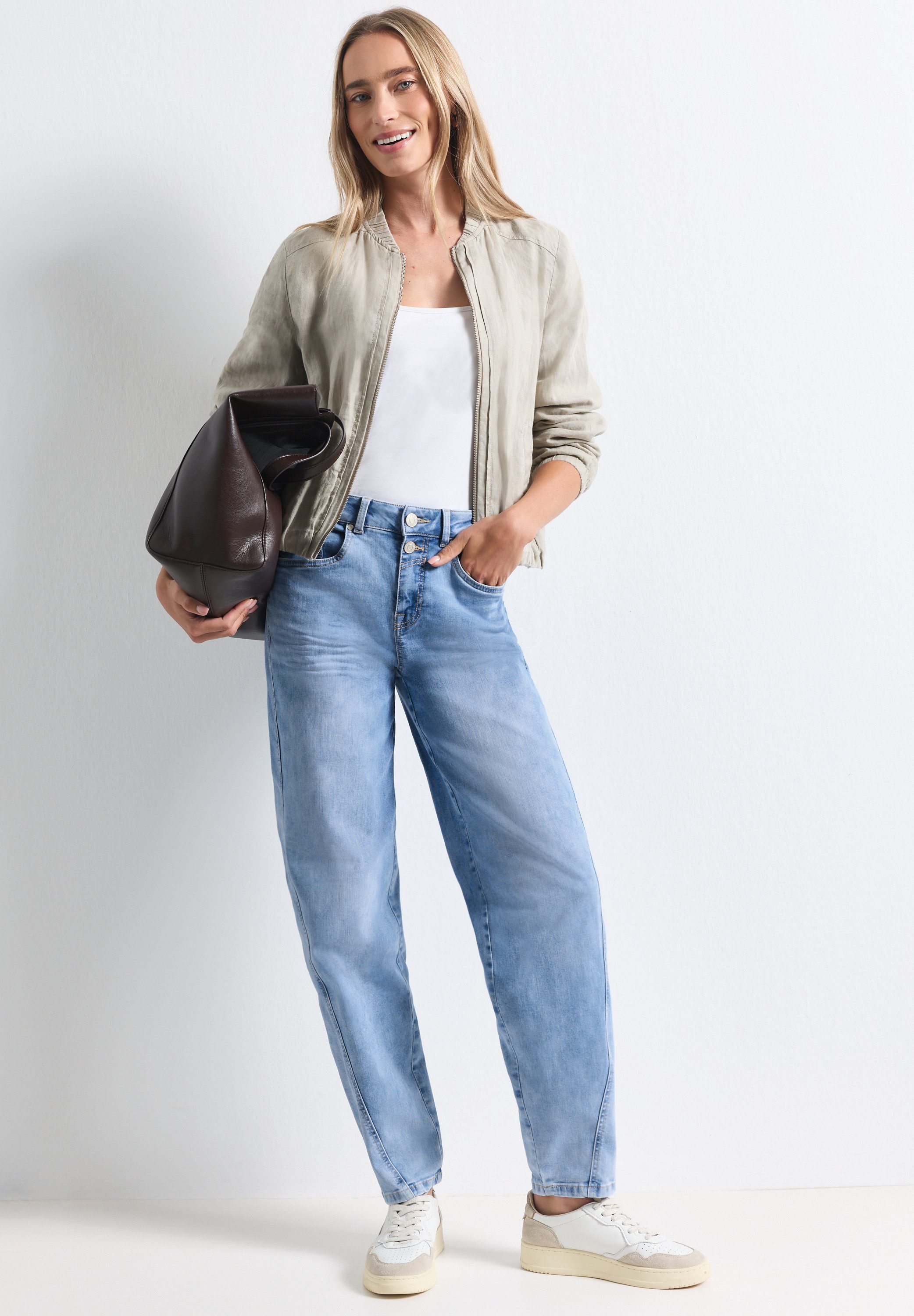 STREET ONE Loose-fit-Jeans High Waist – Bild 4 von 5