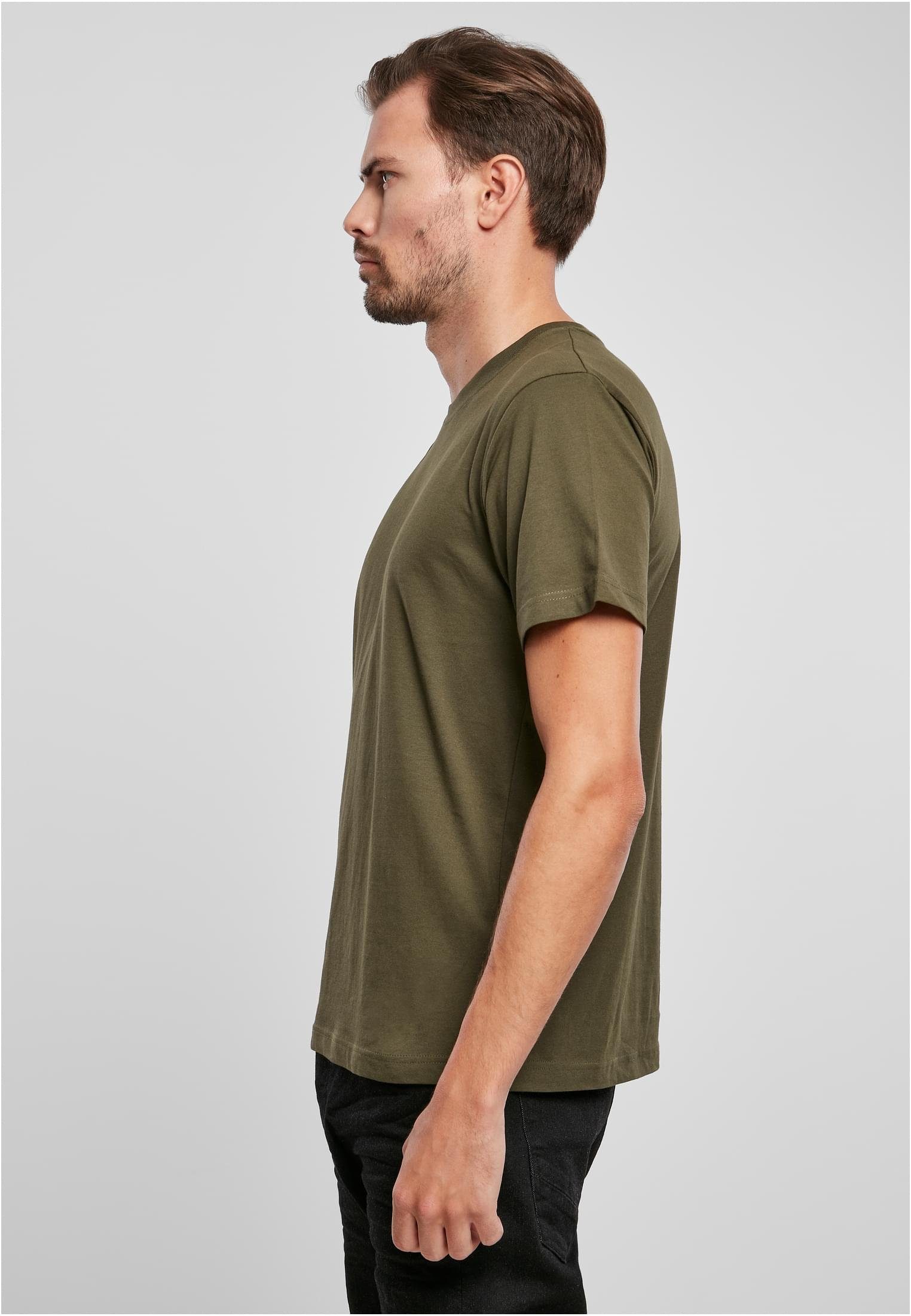 Herren Kurzarmshirt olive Shirt Premium Brandit Brandit (1-tlg)